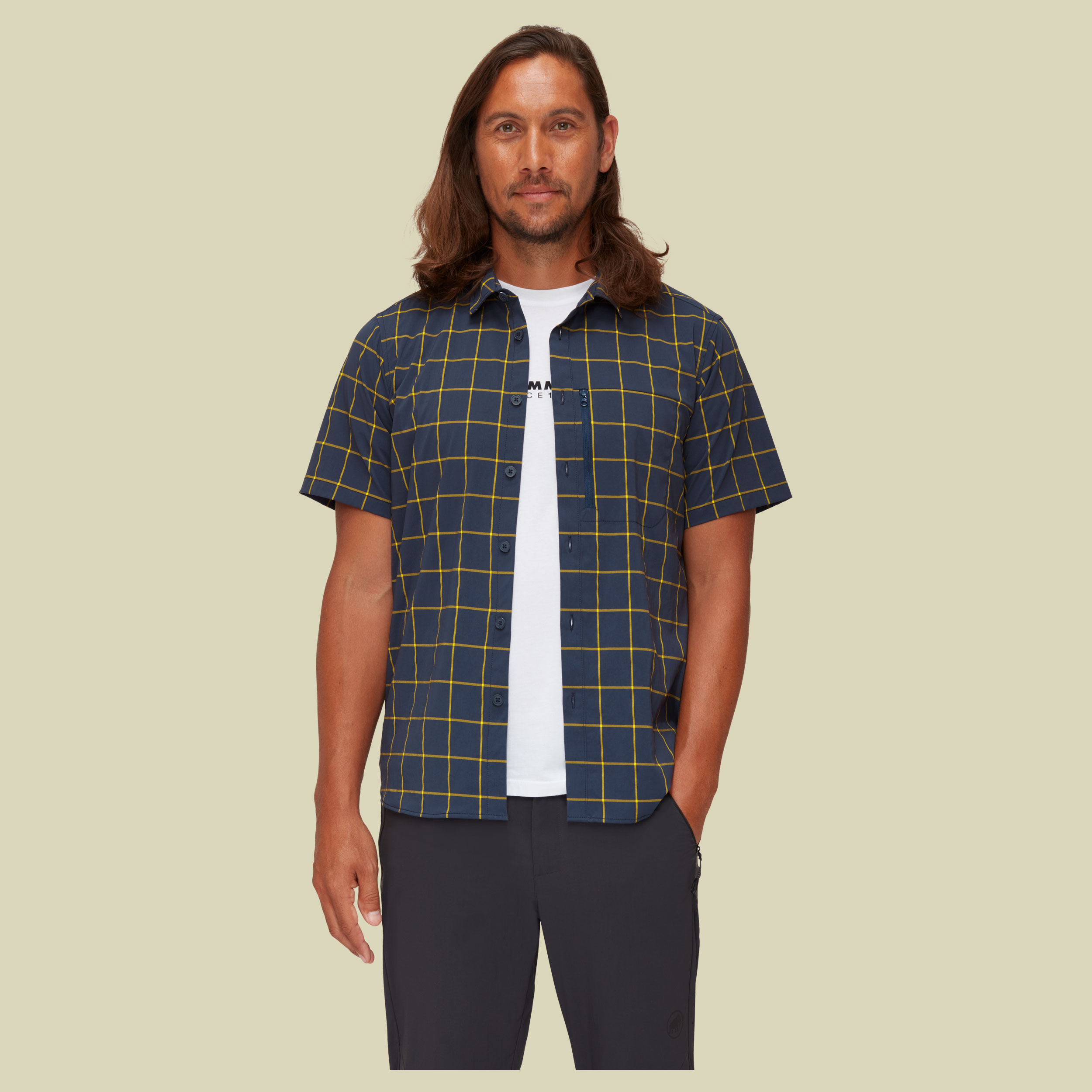 Mountain Shirt Men Größe XXL Farbe marine-mello