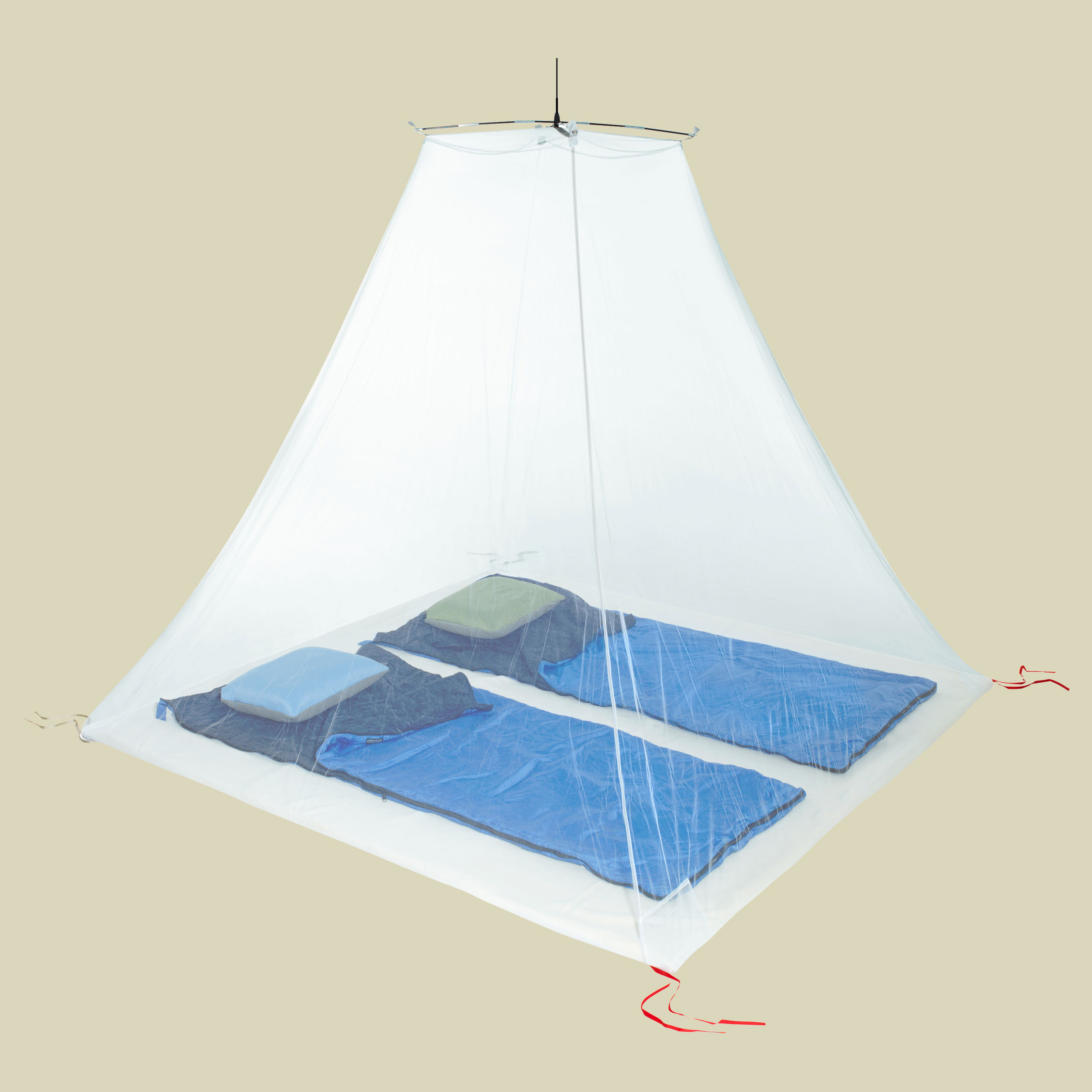 Travel Mosquito Net Ultralight Double  Maße 220 x 200 cm Farbe white