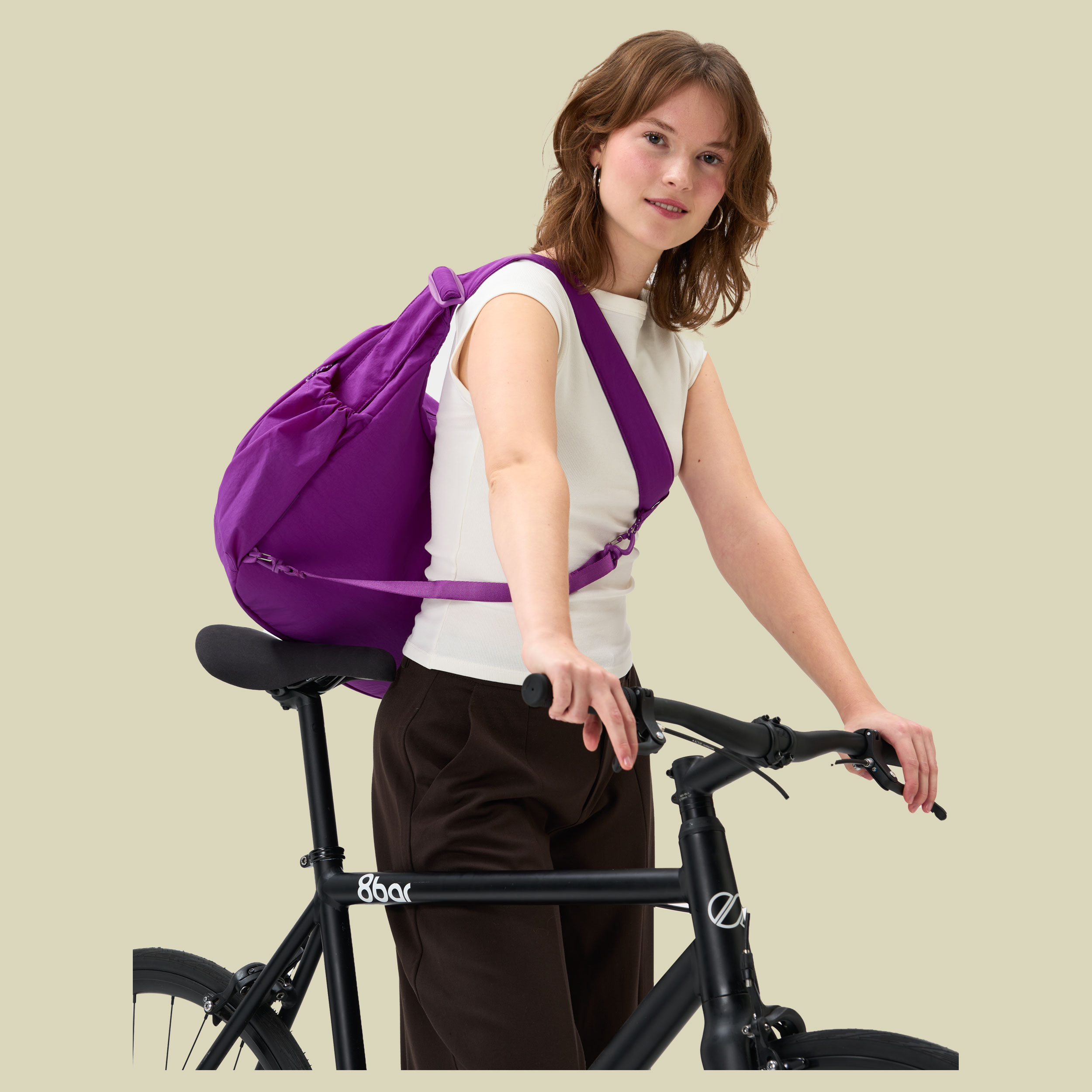 Slouchy Bag pink - electric fuchsia