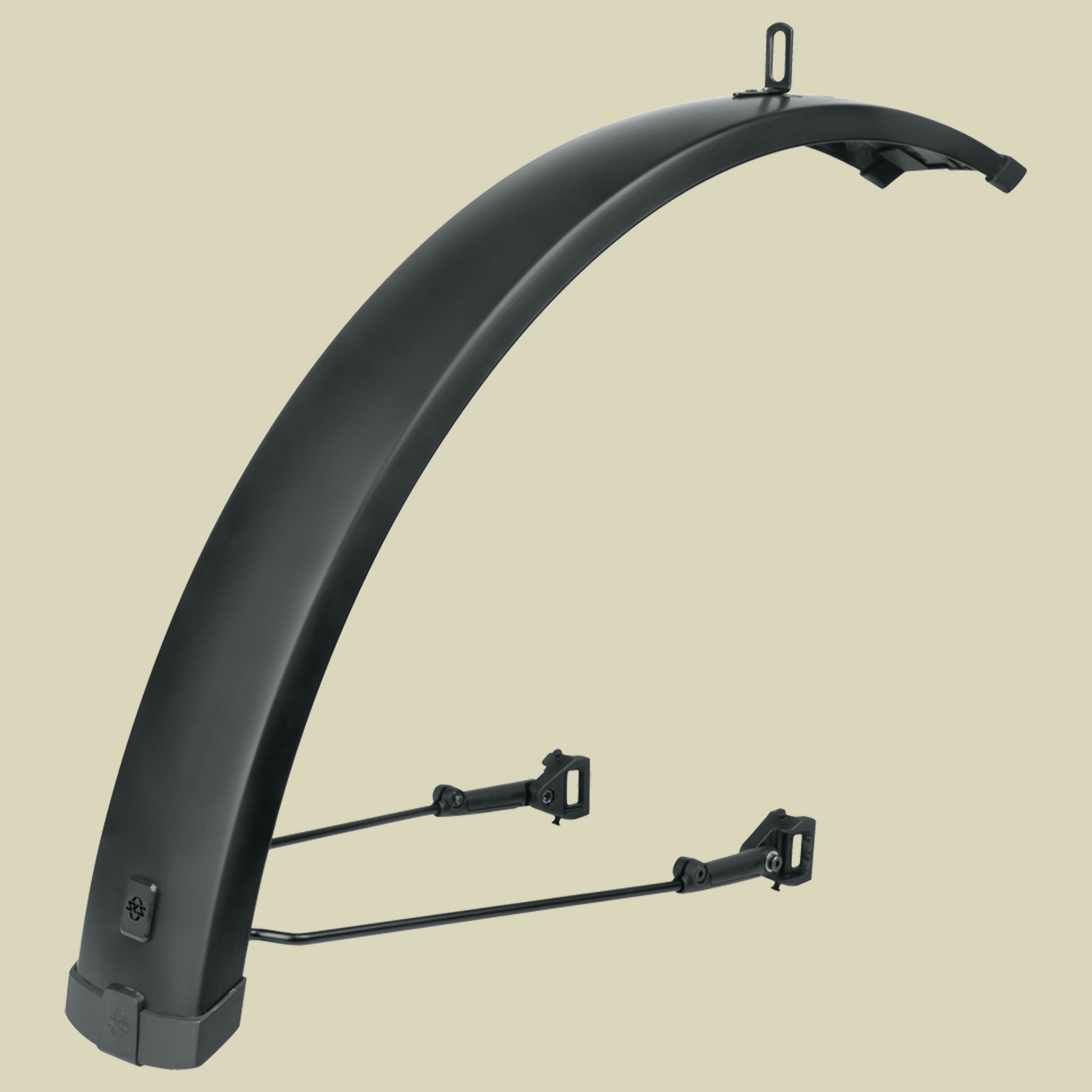 Infinity Universal Mudguard 75 Front Farbe schwarz matt