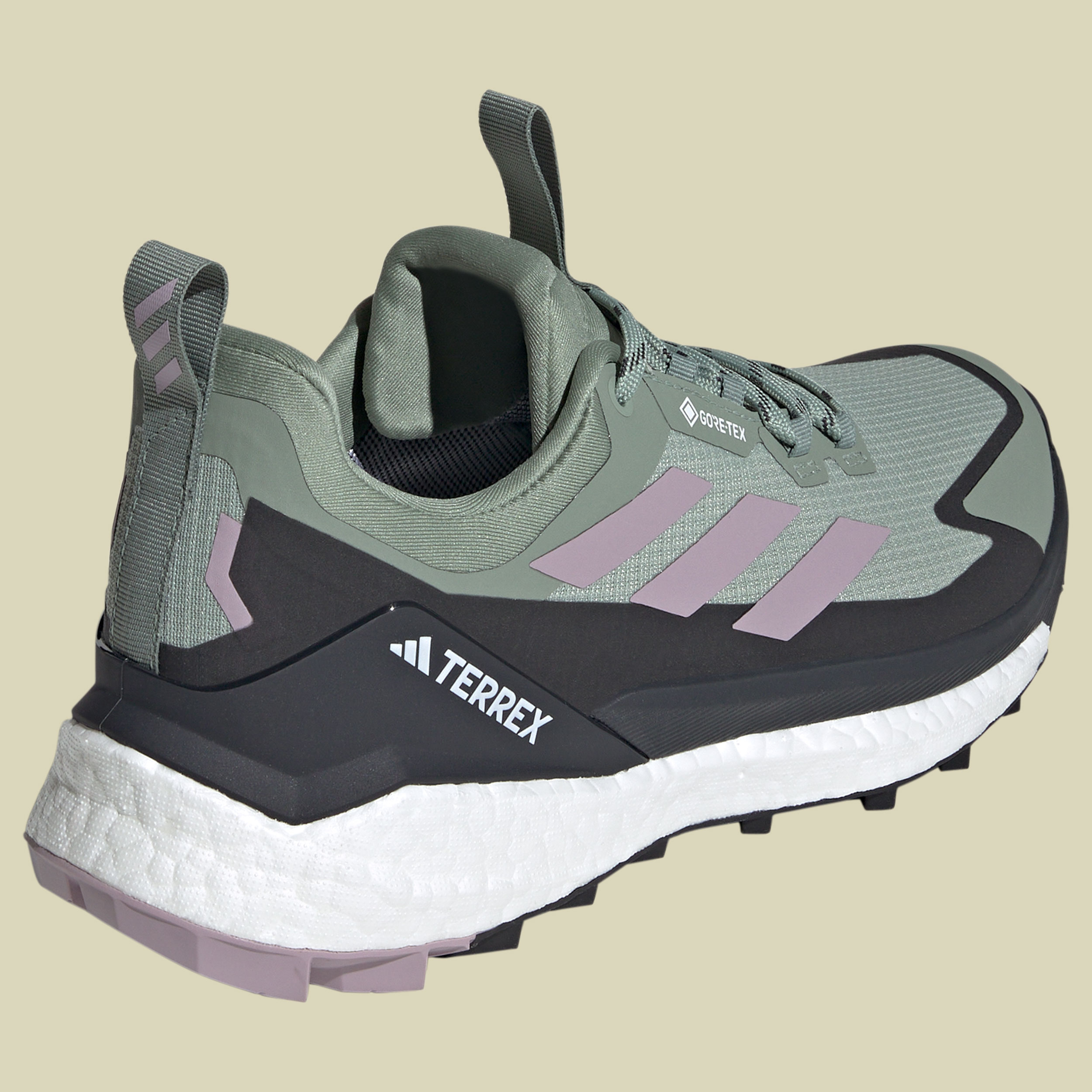 Terrex Free Hiker 2 Low GTX Women mehrfarbig UK 6,5 -silver green/preloved fig/carbon