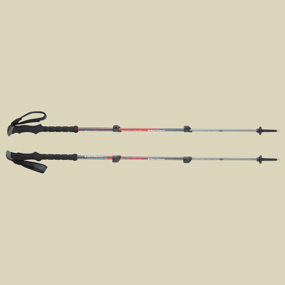 Trail BD Trekking Poles fire red