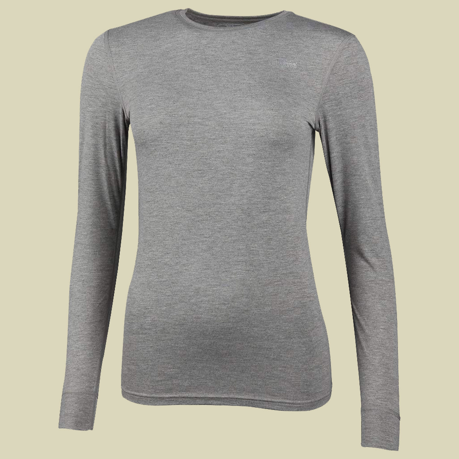 Bergen Langarm-Shirt Women Größe 38 Farbe 7002 hellgrau melange