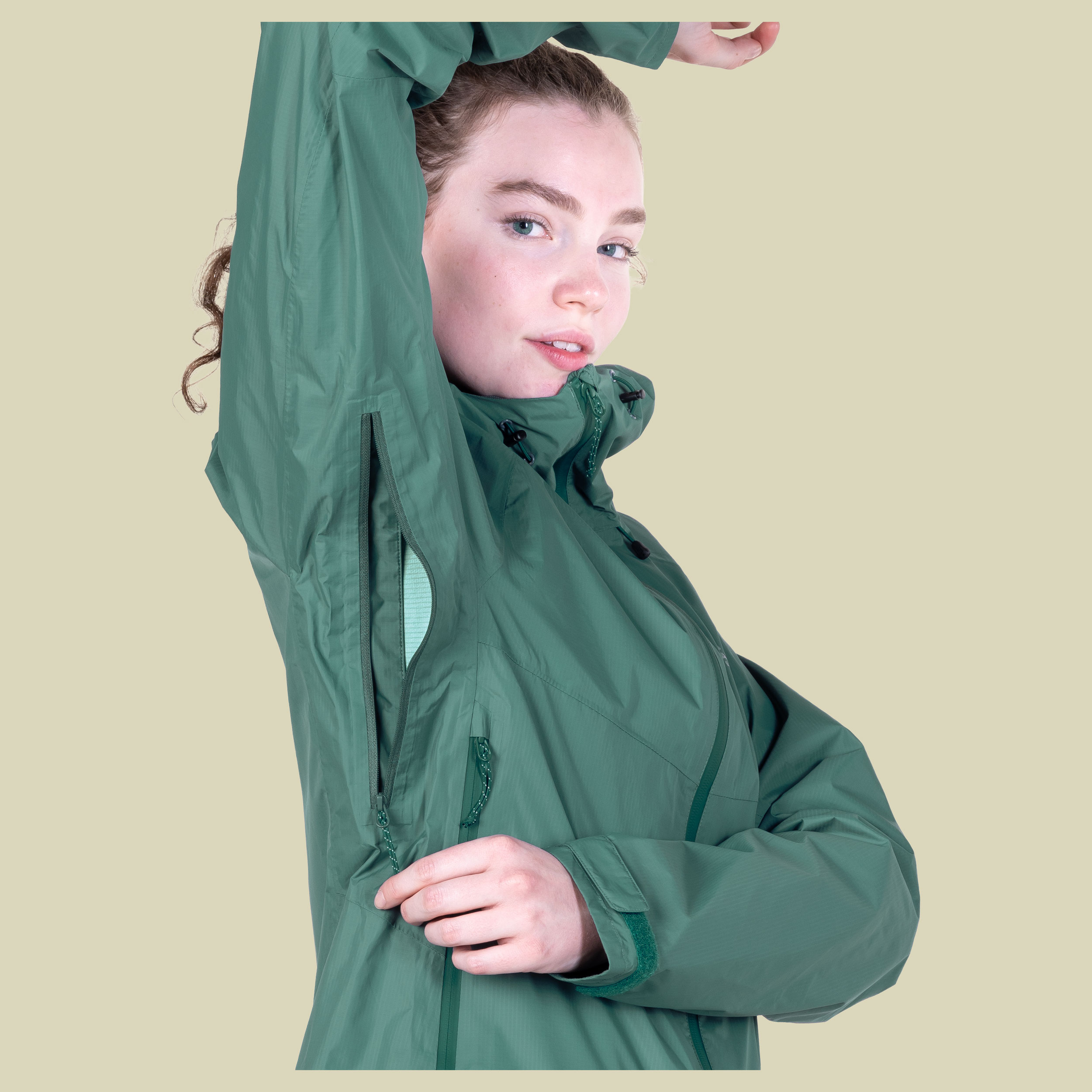 Raintower Jacket Women S (10) grün - sea pine