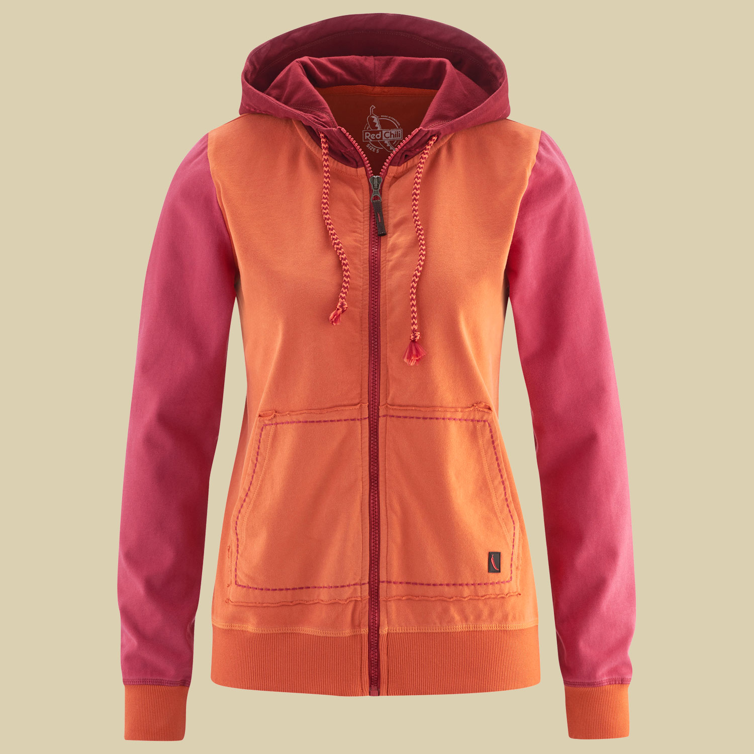 Bege Zip Hoody II Women Größe S Farbe koi orange