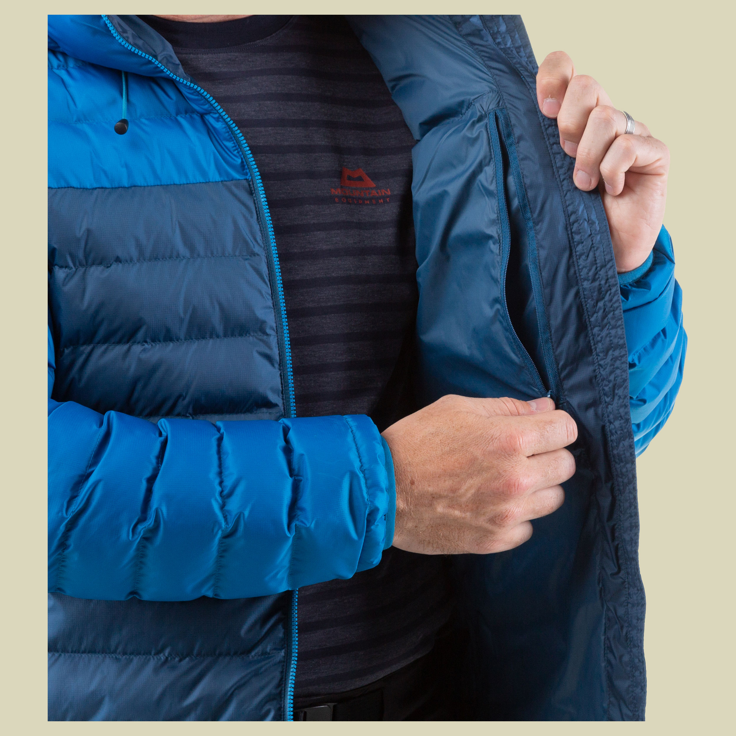 Superflux Jacket Men Größe L  Farbe dusk/red rock