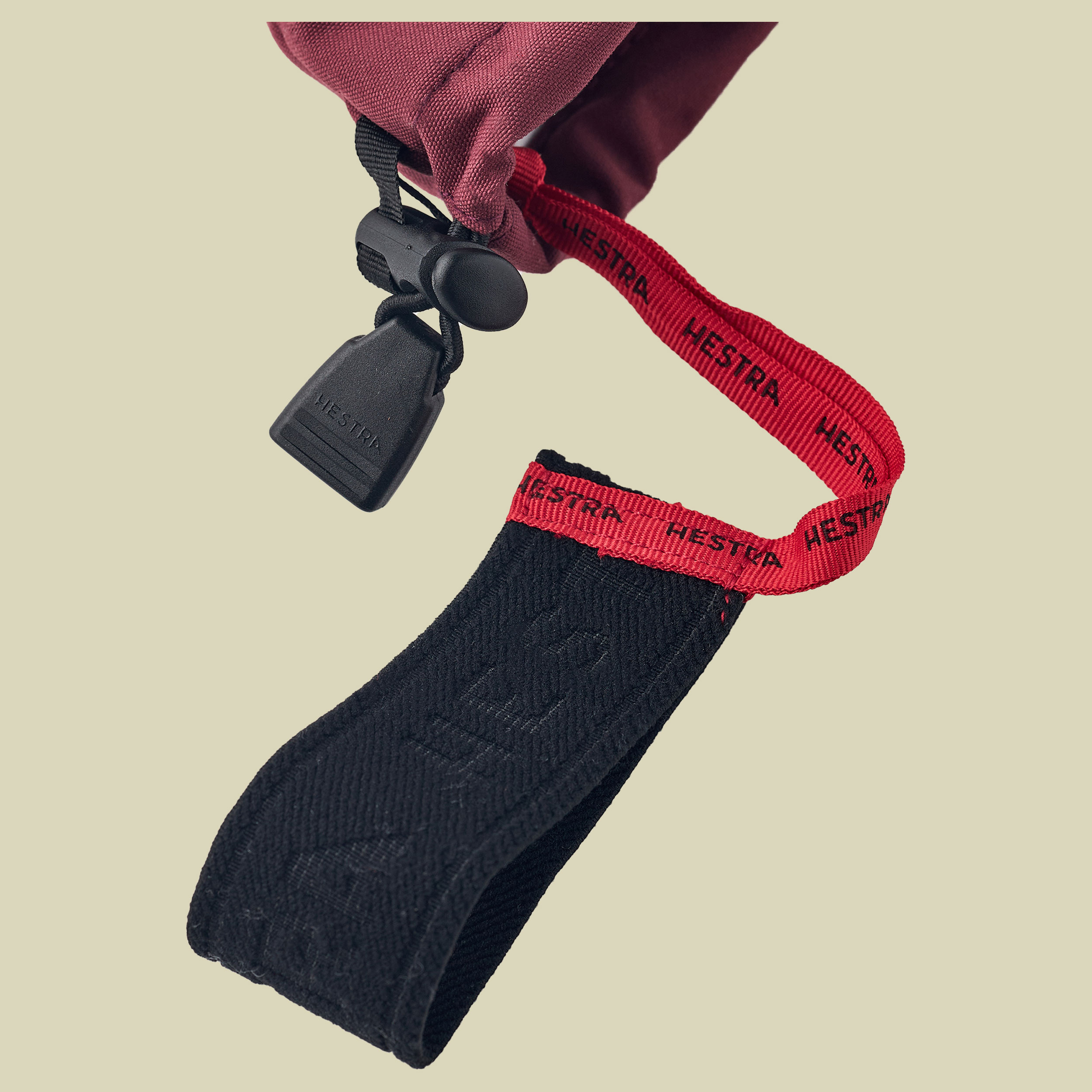 Heli Ski Female Mitt rot 8 - bordeaux/offwhite