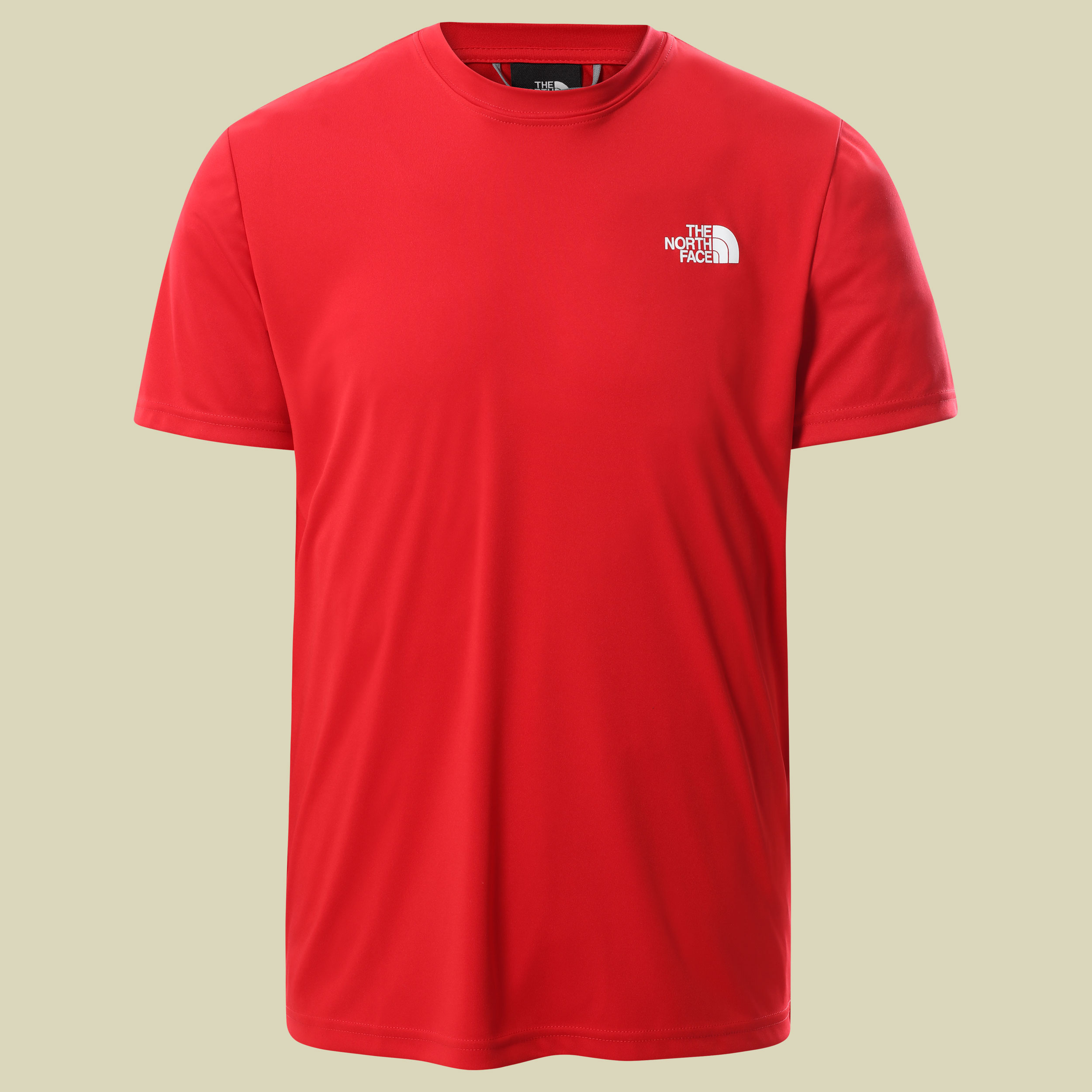 M Reaxion Red Box Tee Men Größe S Farbe TNF red