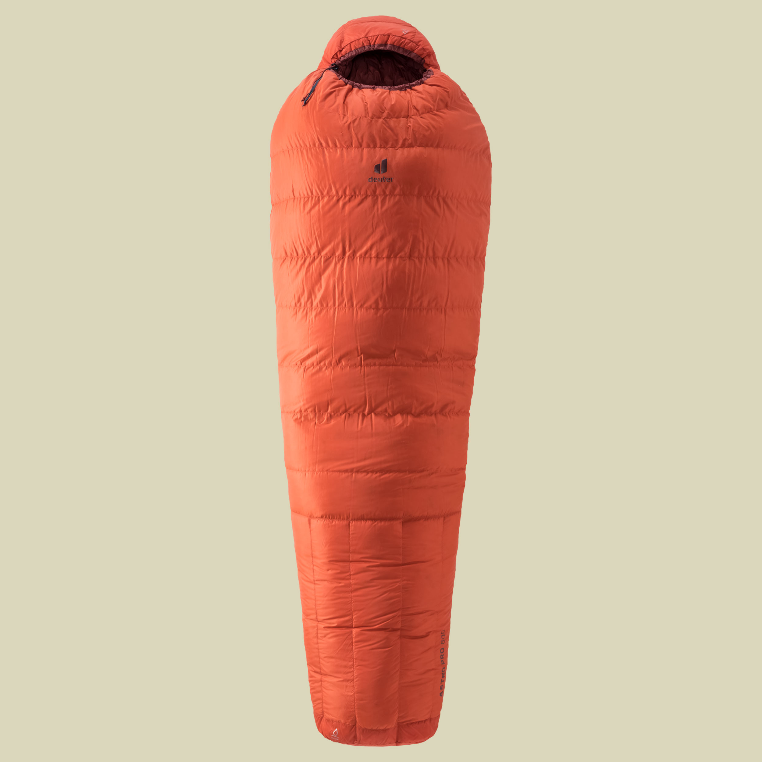 Astro Pro 600 SL bis Körpergröße 175 cm Farbe paprika-redwood, Reißverschluss links