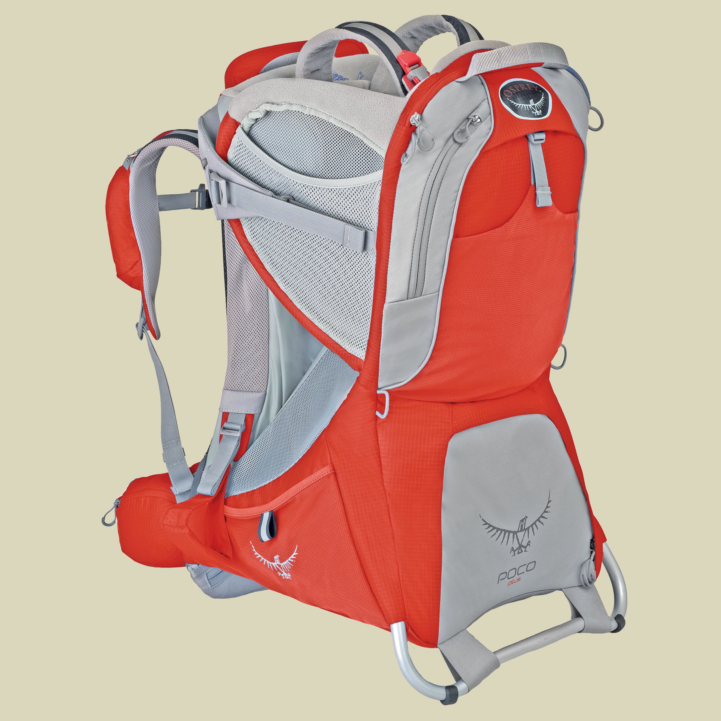 Poco Plus Kindertrage Größe one size Farbe romper red