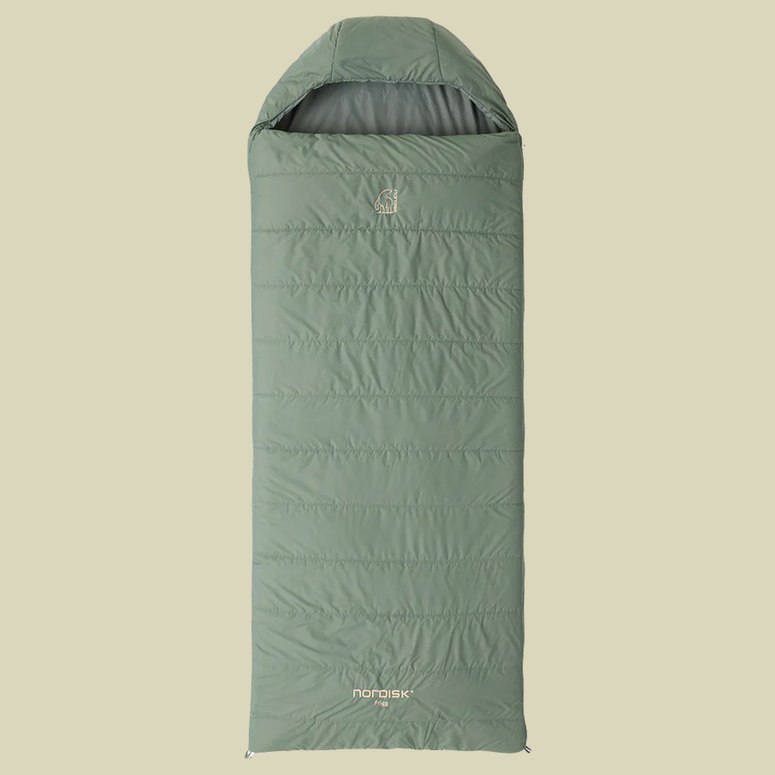 Frigg +10° Blanket Sleeping Bag - agave green links 220 cm (XL)