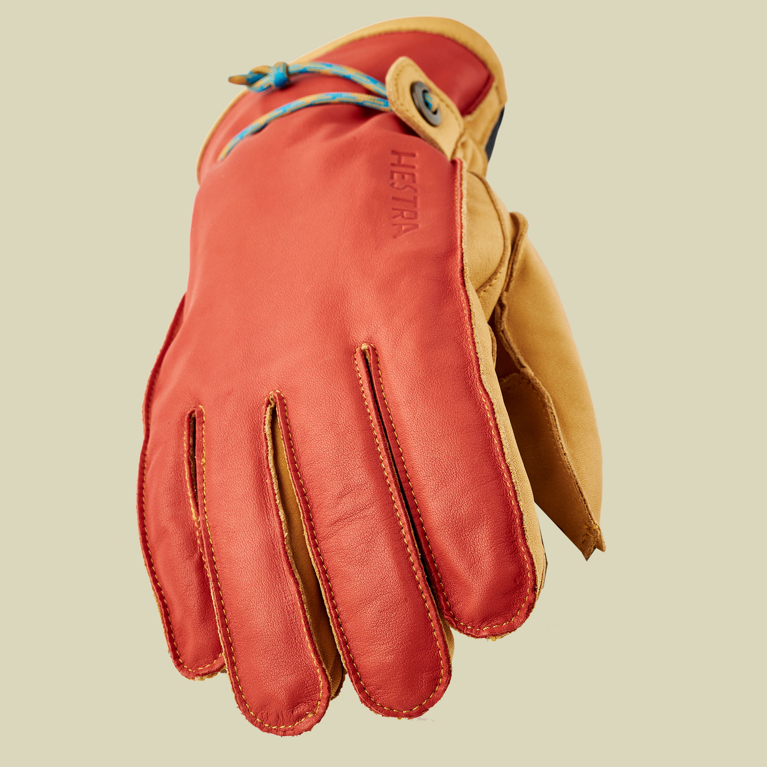 Wakayama rot 8 - flame red/tan