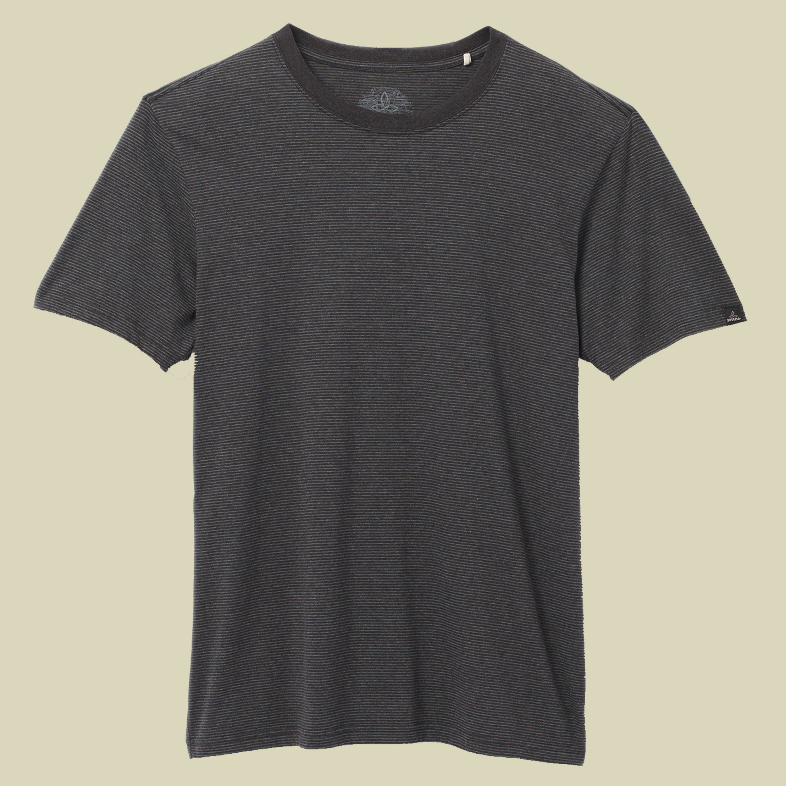PrAna Crew T-Shirt Men Größe S Farbe black stripe