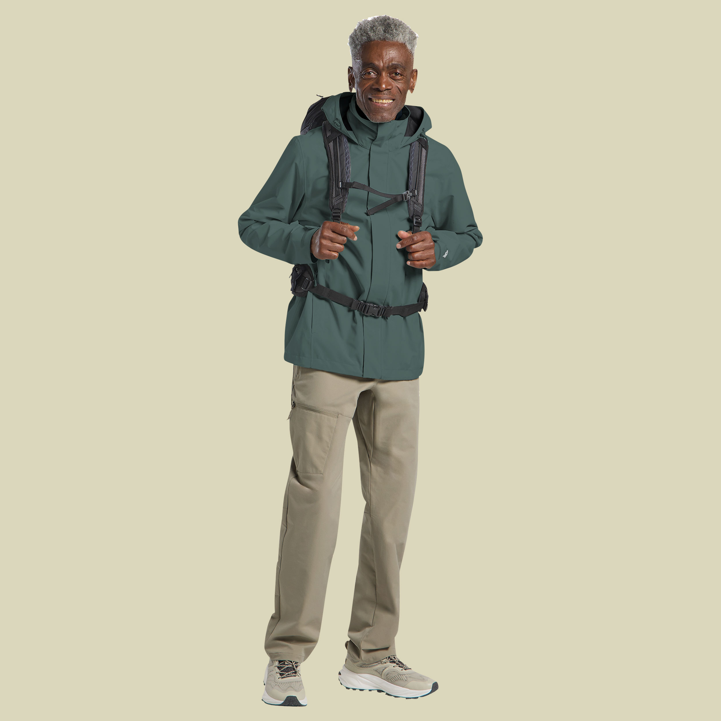 Trailtime 2L Jacket Men XXL grün1 - sago palm