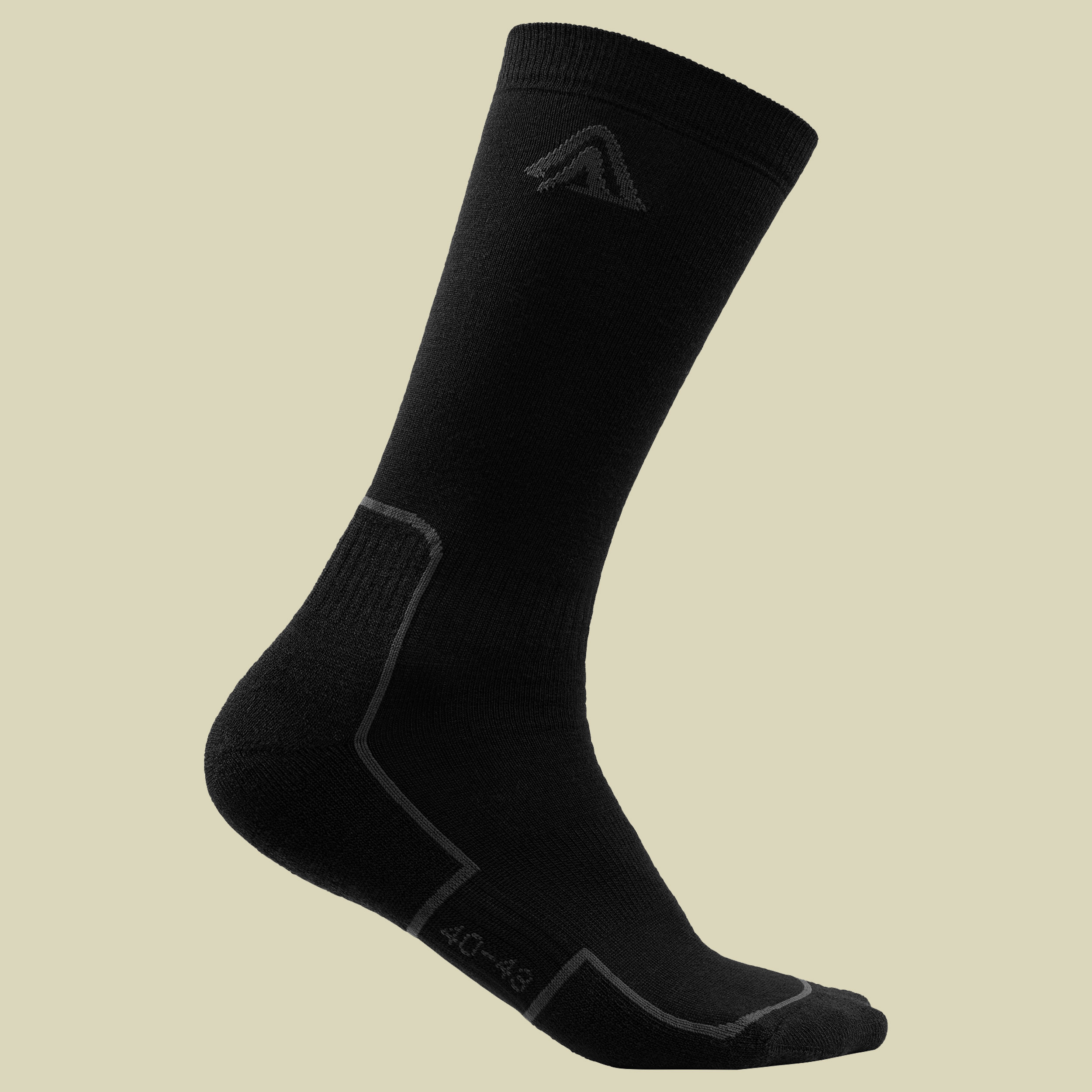 Trekking Socks Größe 36-39 Farbe jet black