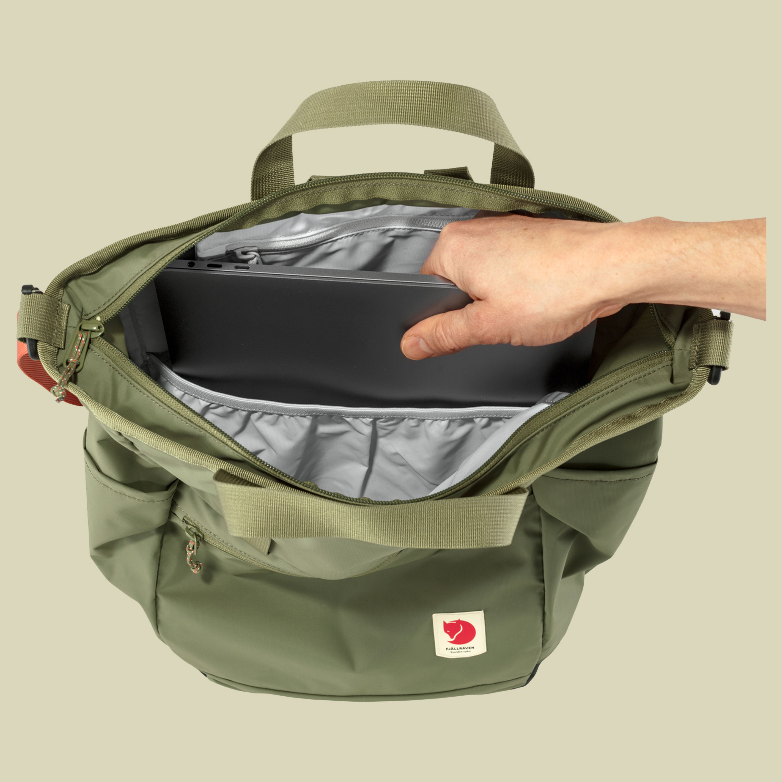 High Coast Totepack Volumen 23 Farbe green