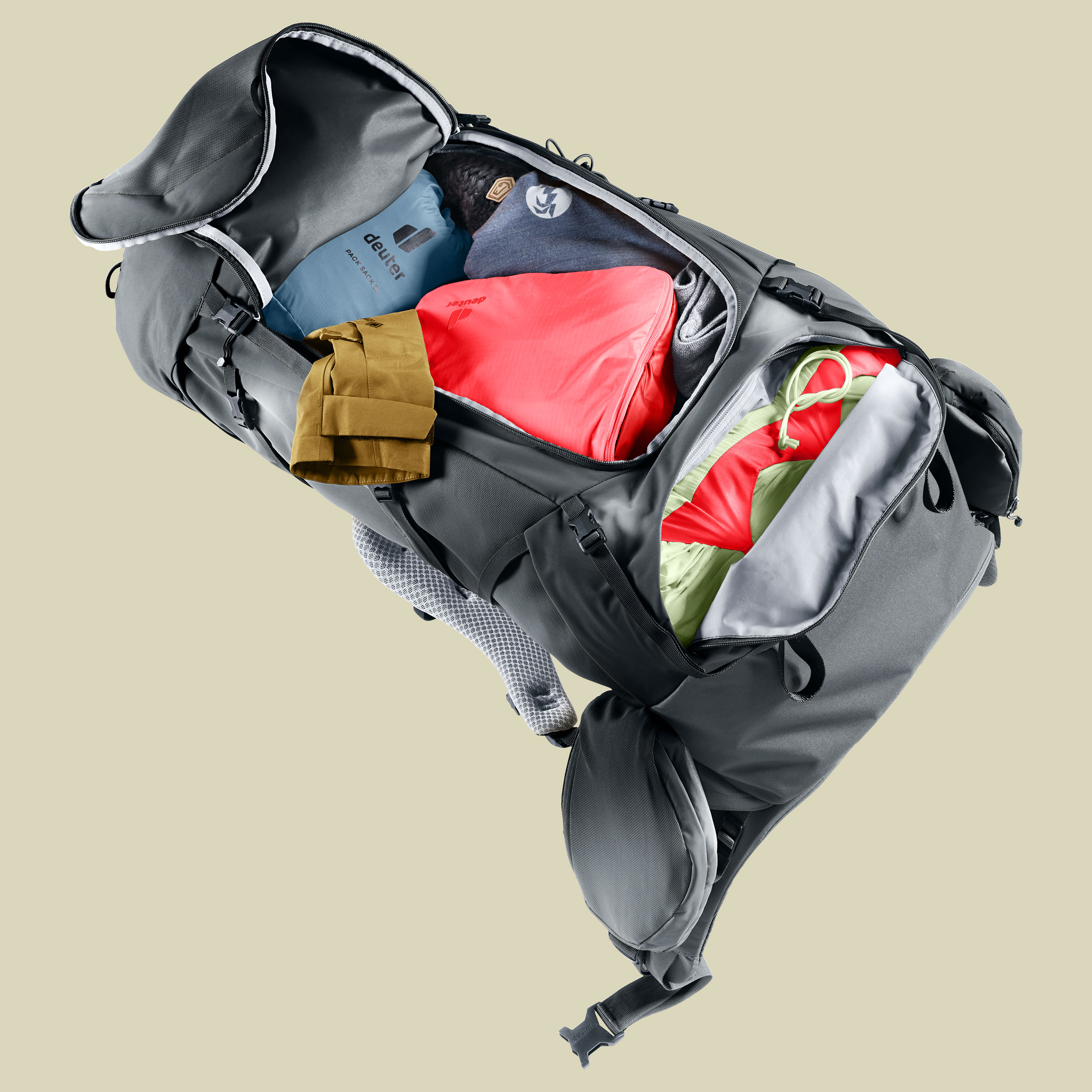 Aircontact Core 55+10 SL Women 55 + 10 grau - graphite