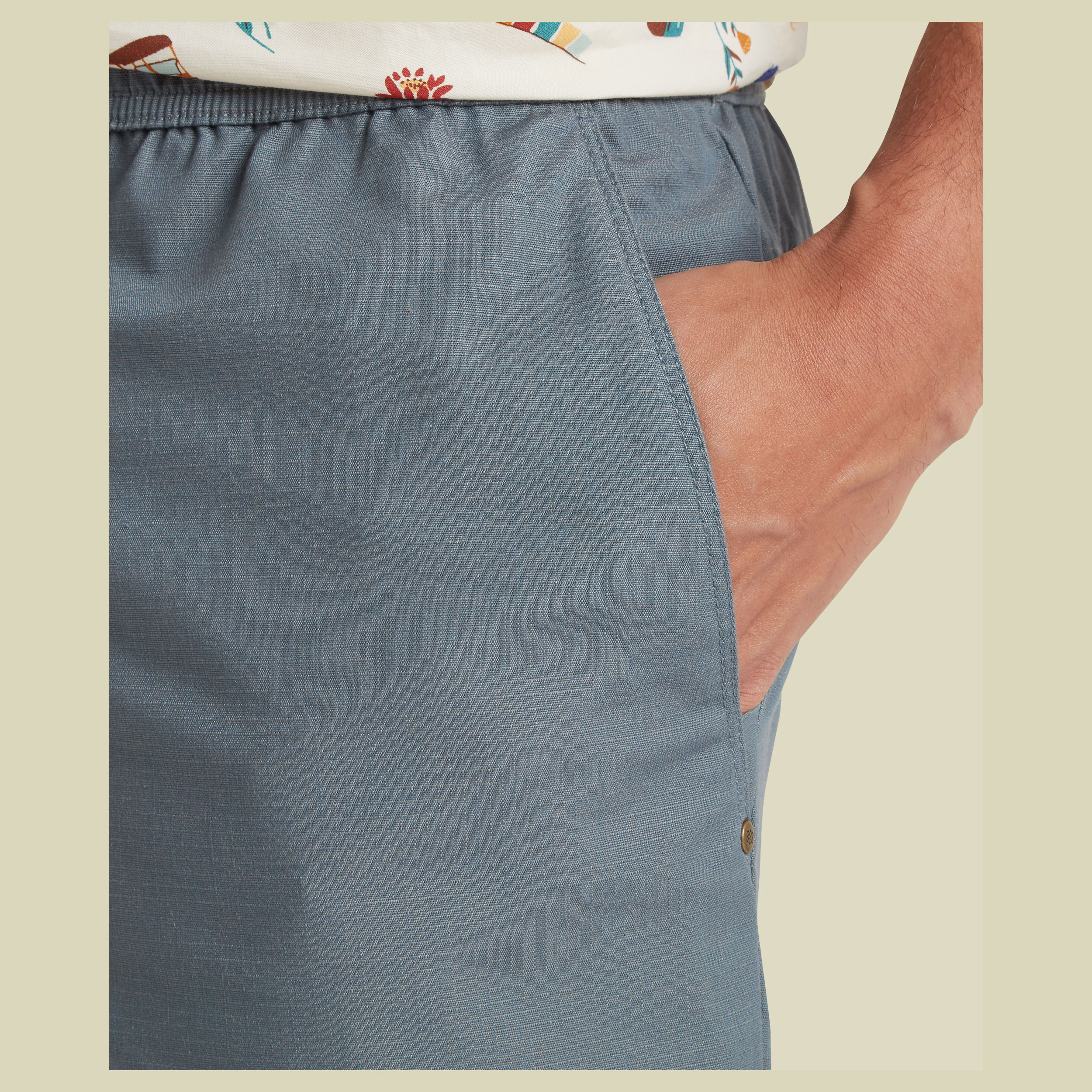 Ghoral Short Men XL grau - Farbe stormy