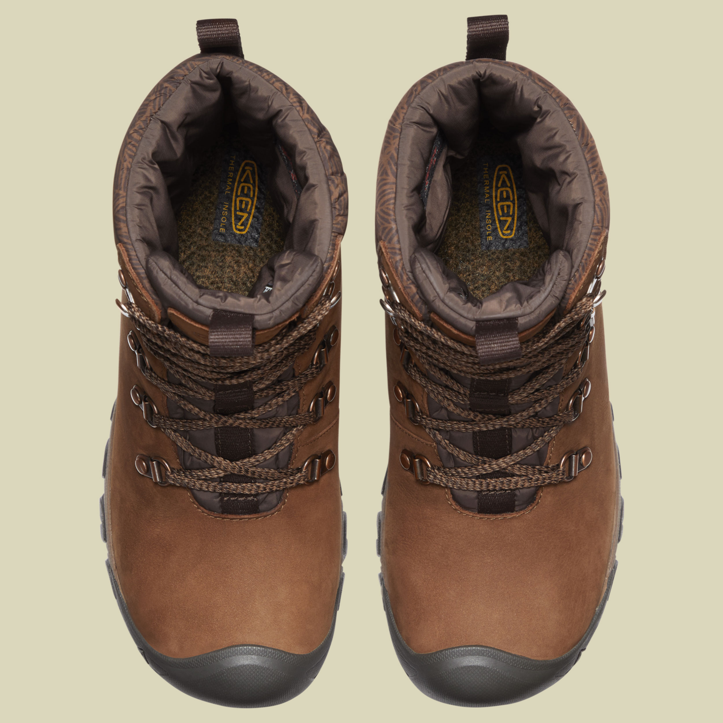 GRETA Boot WP Women UK 7,5 braun - Farbe bison/java
