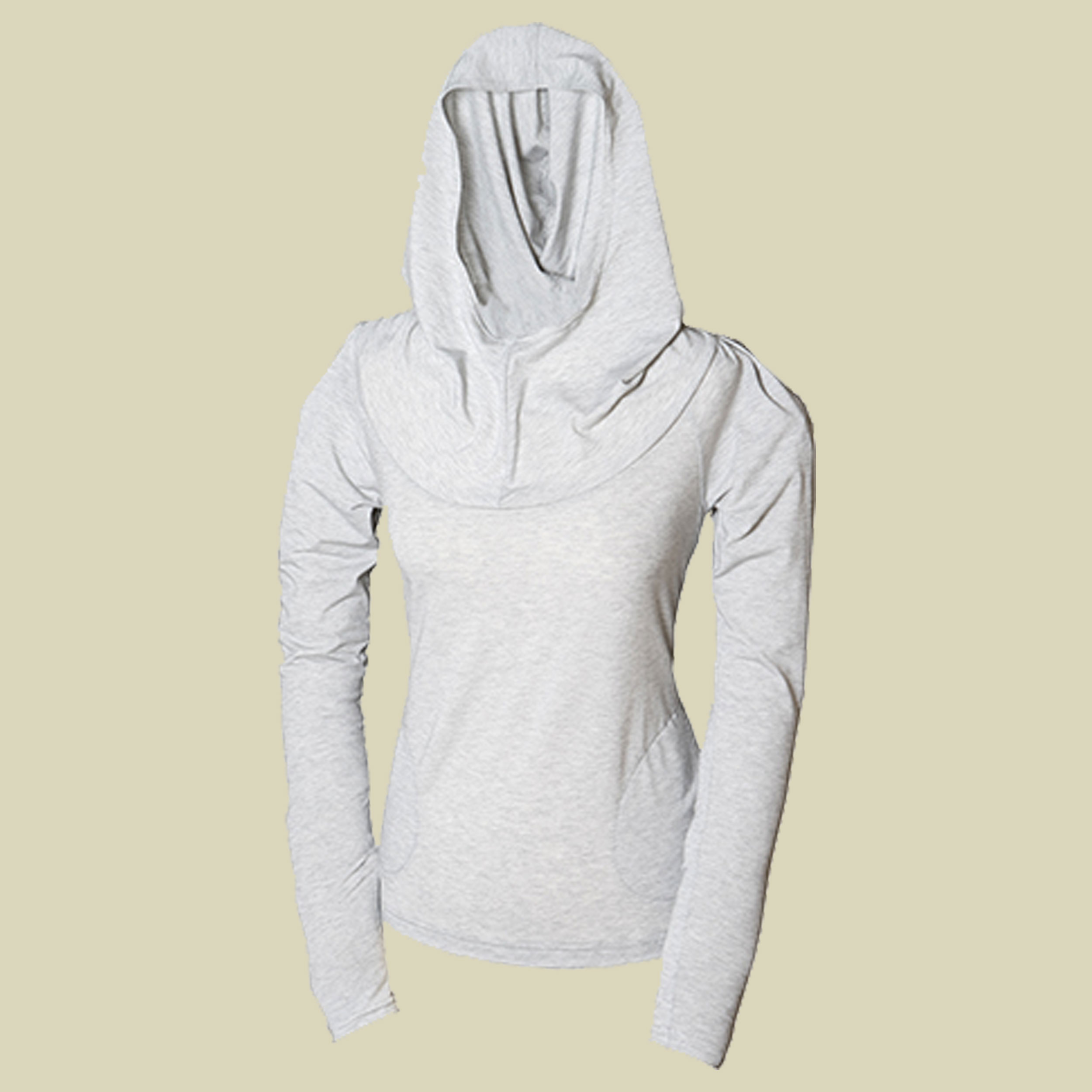 Unnur Hooded Long Sleeve Women Größe S Farbe light grey