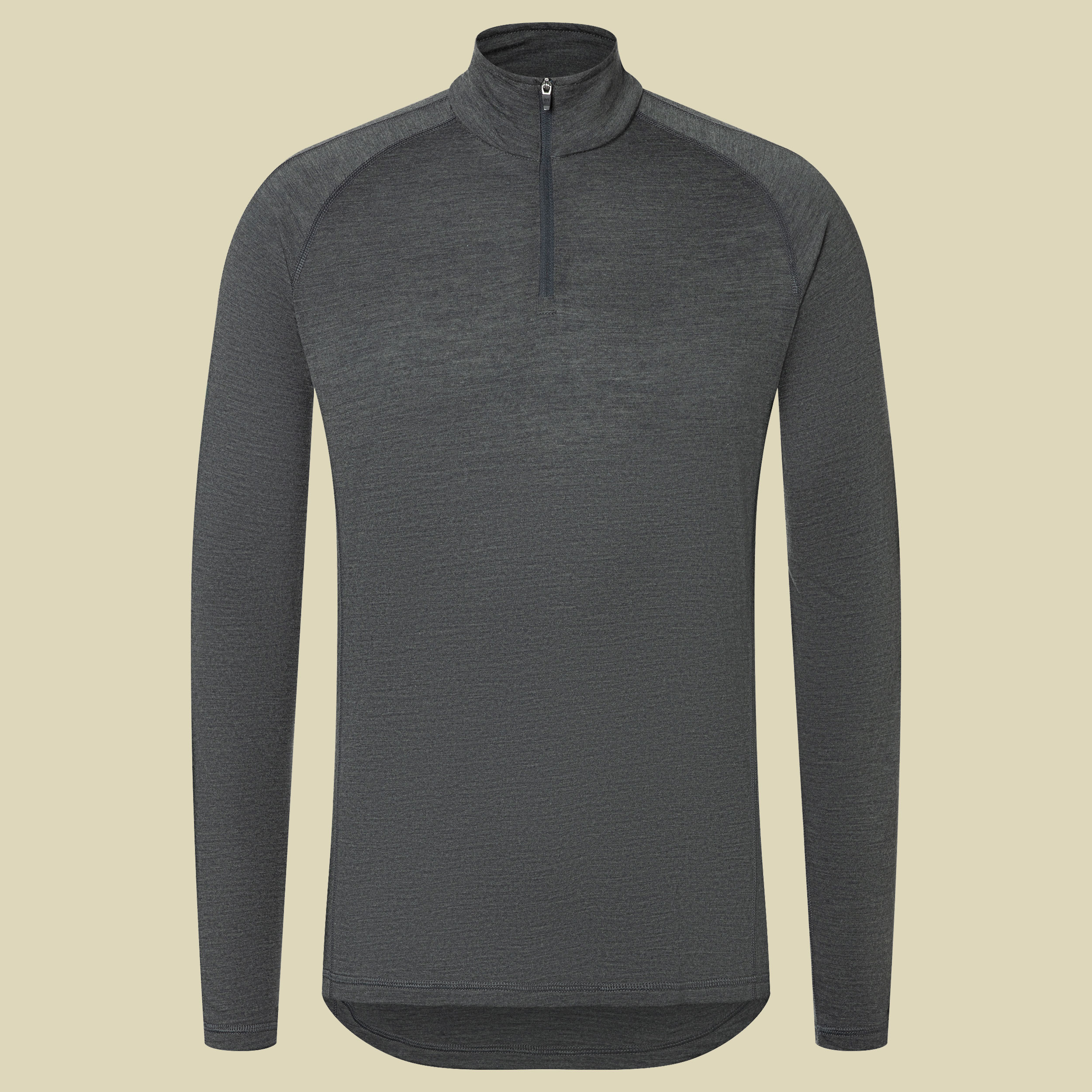 Base ¼ Zip 175 Men Größe XXL Farbe pirate grey melange