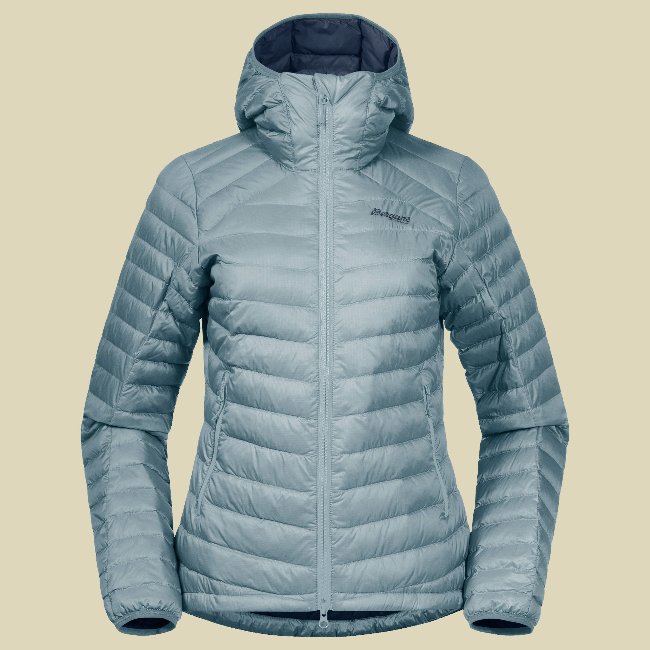 Roros Down Light Jacket w/Hood Women Größe M  Farbe misty forest