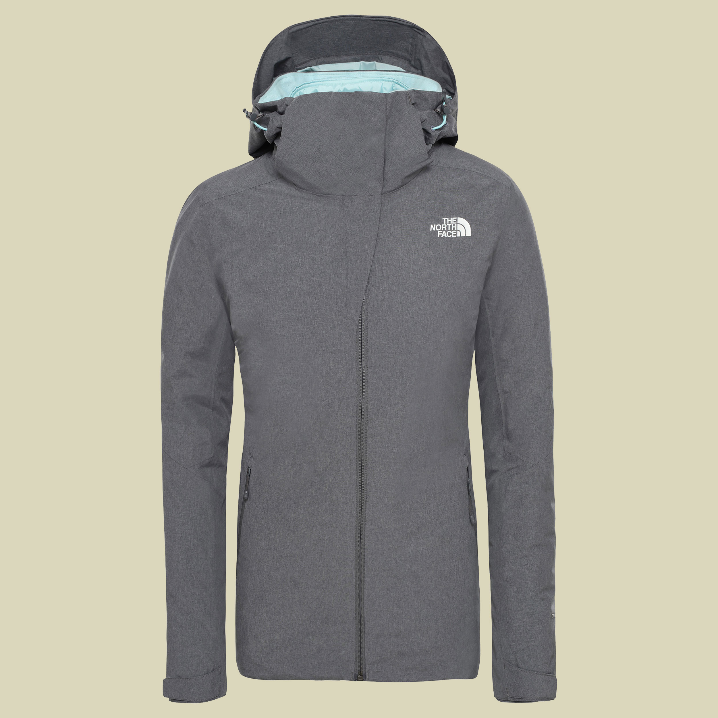 Inlux Triclimate Jacket Women Größe XL Farbe vanadis grey heather/windmill blue