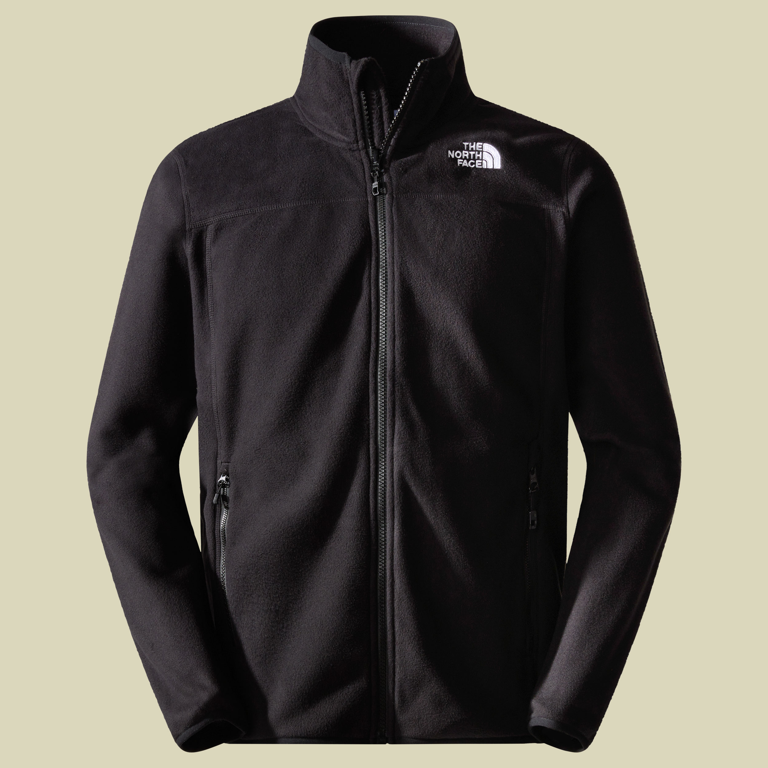 100 Glacier Full Zip Men schwarz S - TNF black