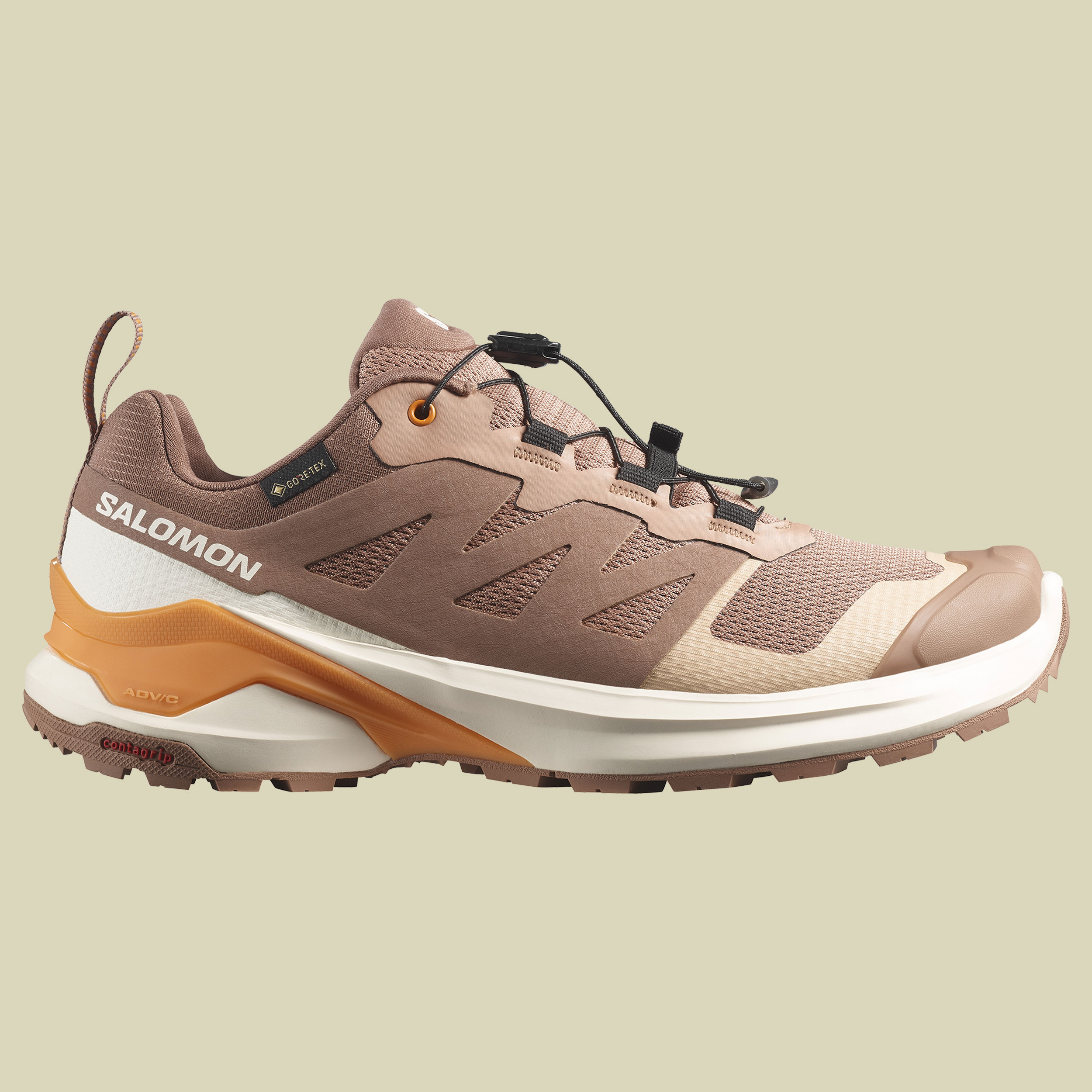 X-Adventure GTX Women Größe UK 9 Farbe mocha mousse/vanilla ice/turmeric