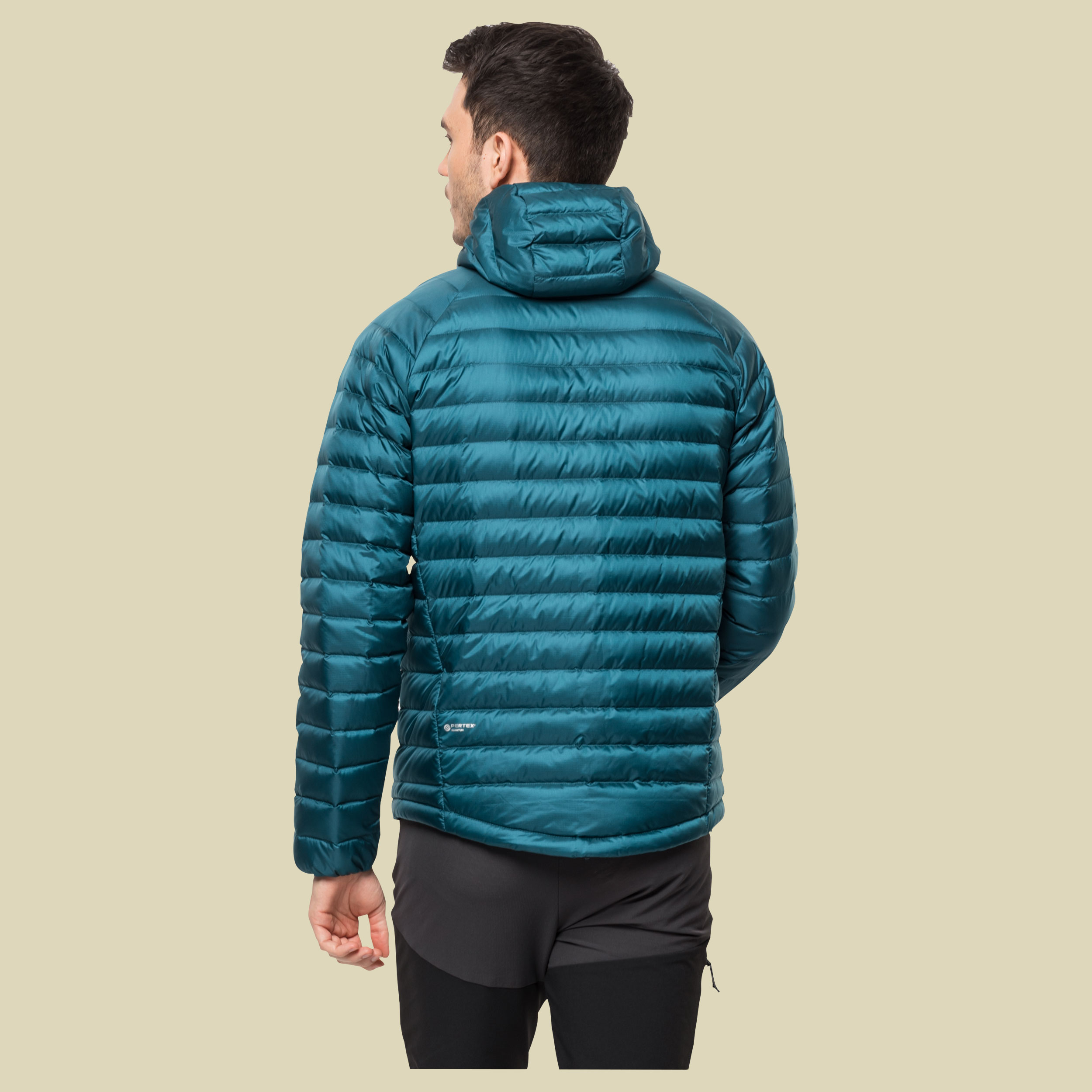 Passamani Down Hoody Men Größe XL Farbe blue coral