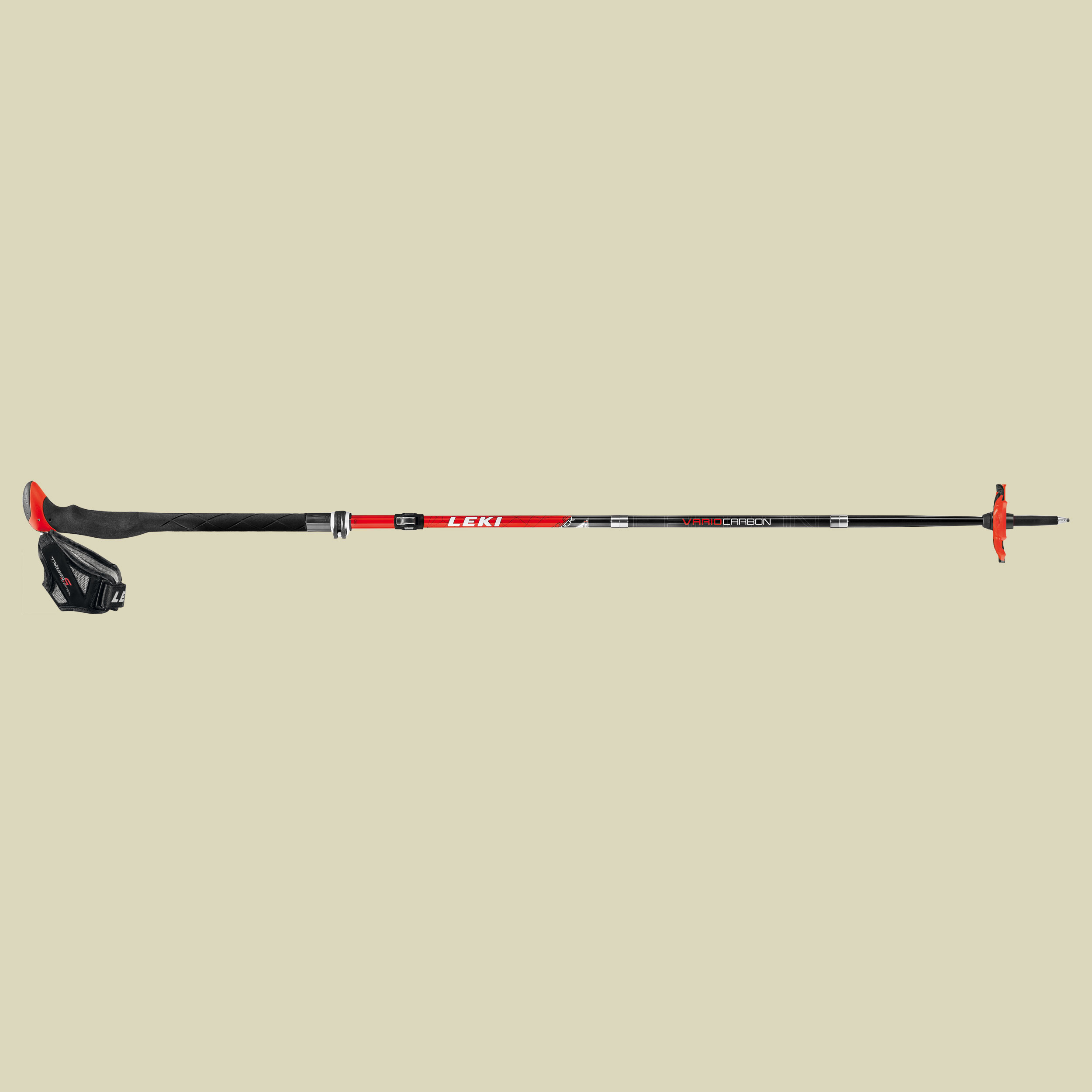 Tour Stick Vario Carbon V Länge 115 - 135 cm