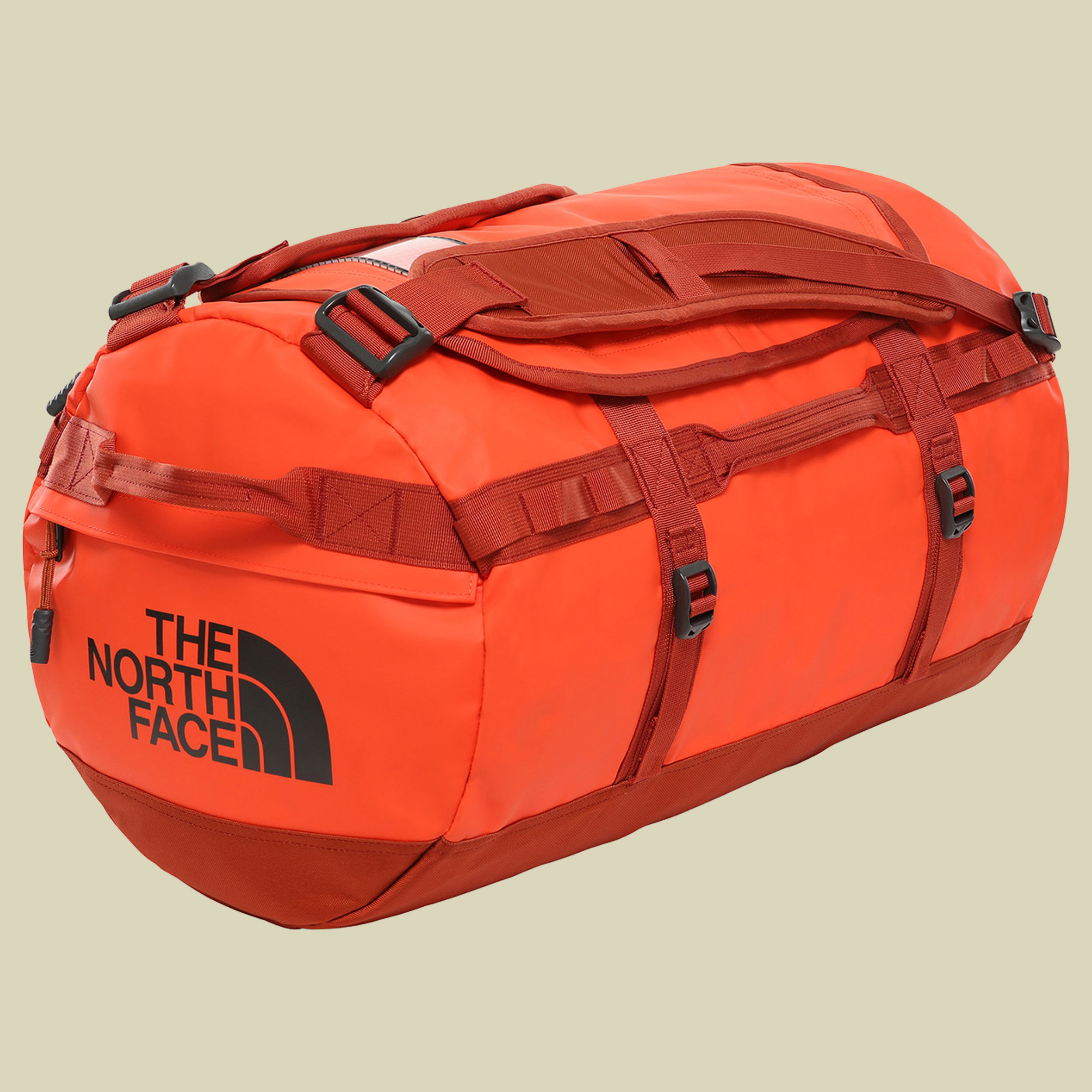 Base Camp Duffel S Volumen 50 Farbe acrylic orange/picante red
