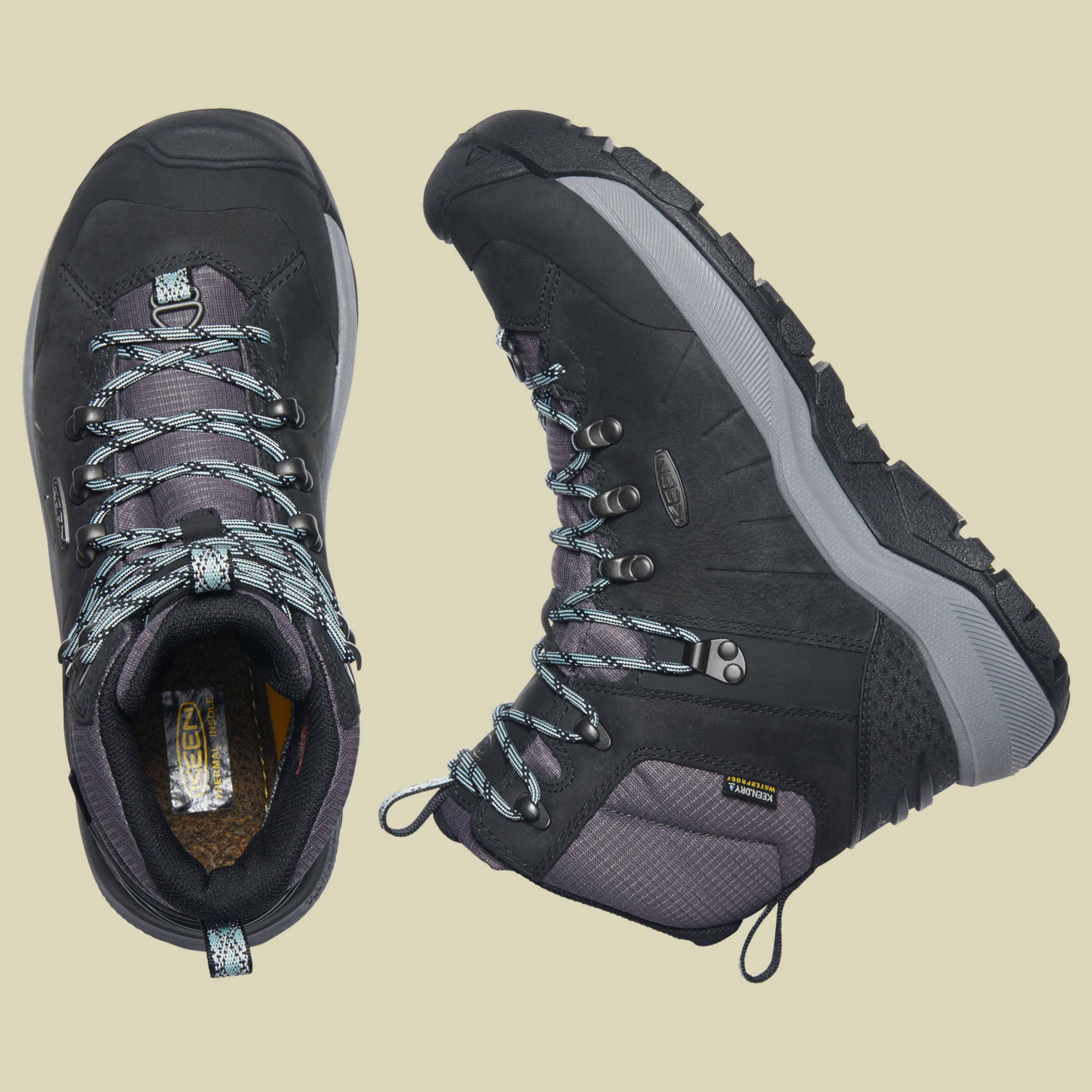 Revel IV Mid Polar Women Größe UK 7 Farbe black/harbor gray