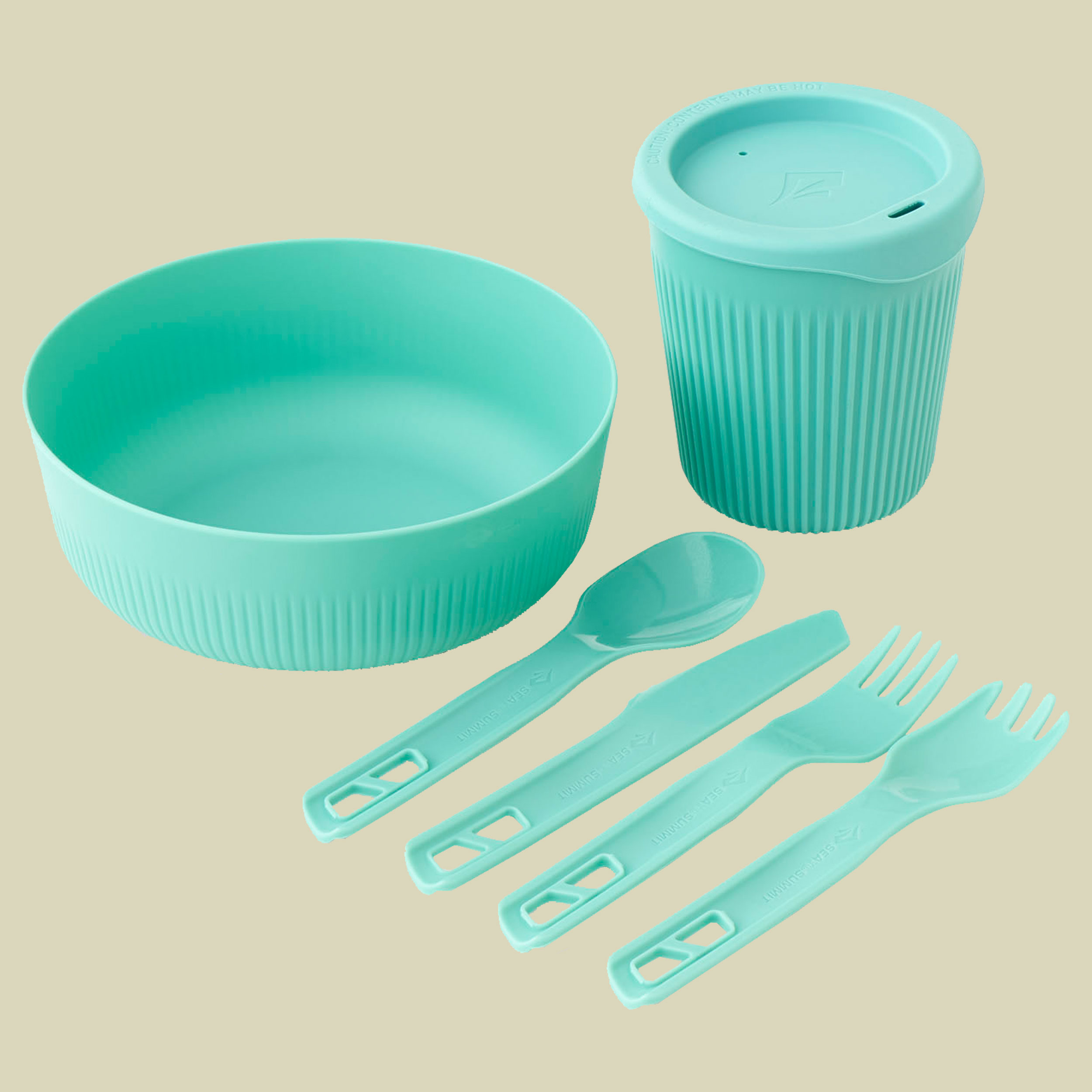 Passage Dinnerware Set [1P] 6 piece 1 Person blau - blue