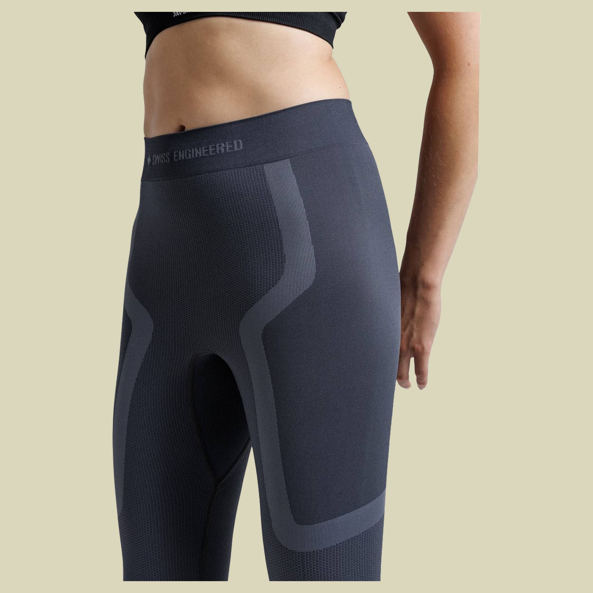 X-Bionic X-Ential Long Tights Women XL grau - anthracite