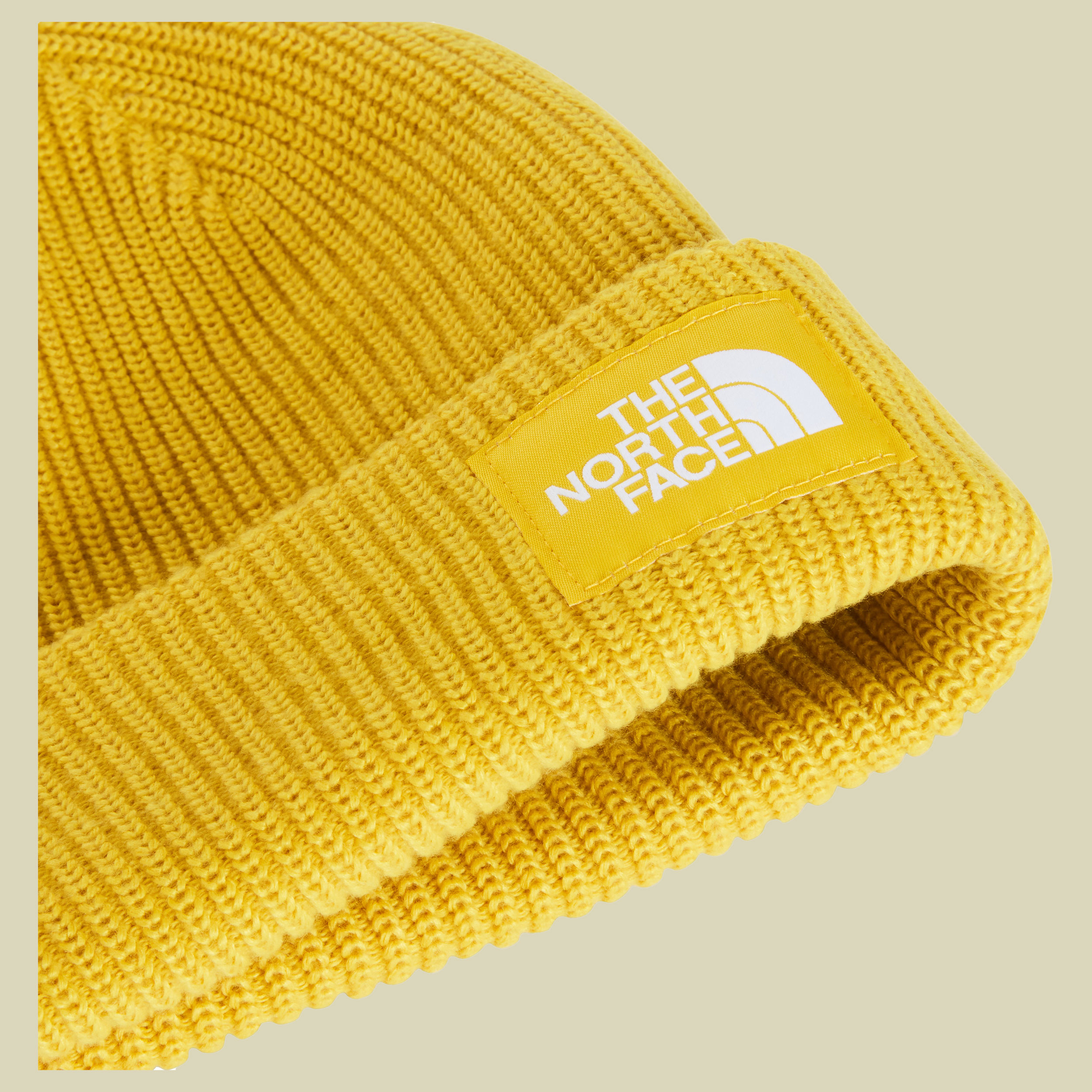 Salty Lined Beanie one size gelb - pigment yellow