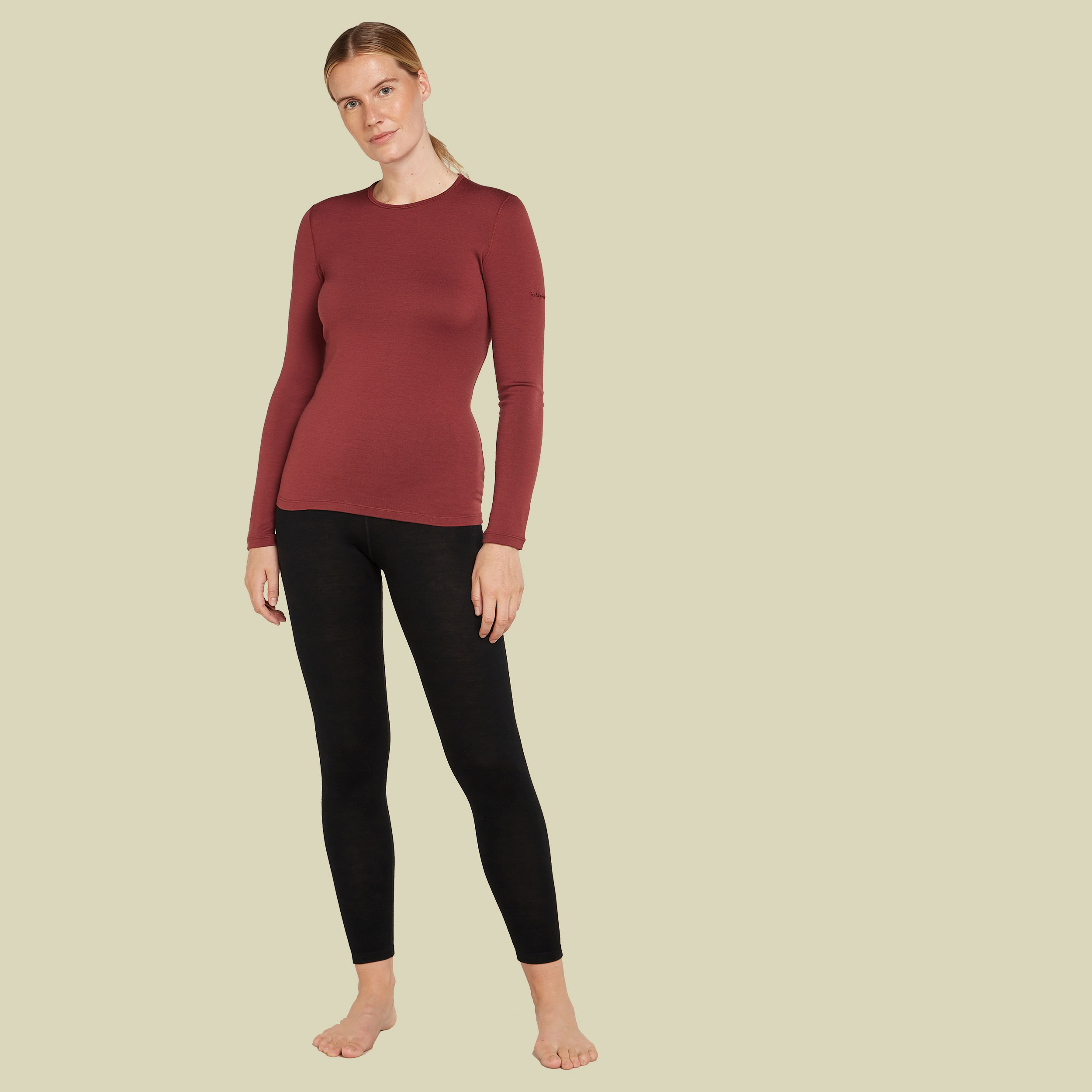 Merino 260 Tech High Rise Leggings Women XS schwarz - black