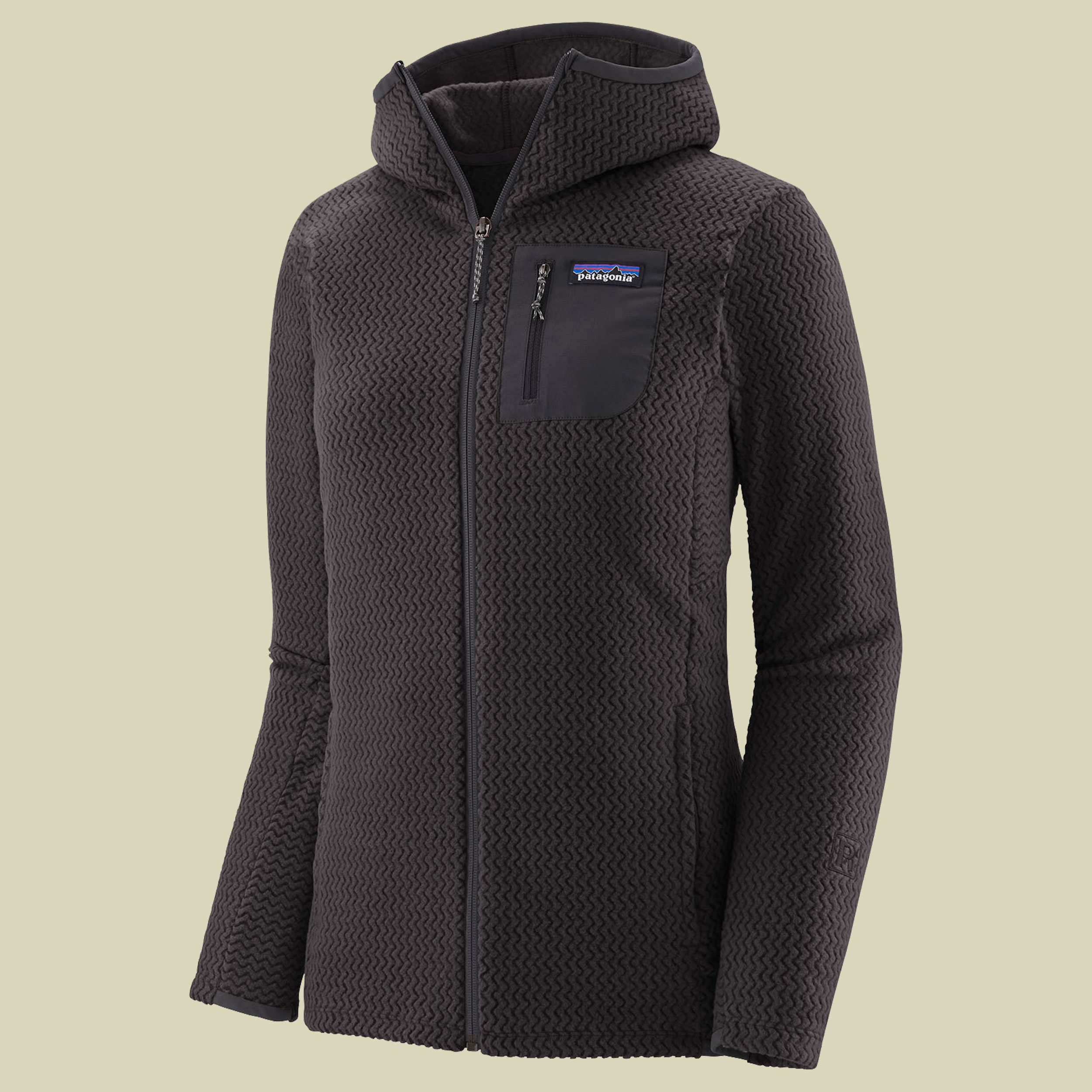 R1 Air Full-Zip Hoody Women Größe L  Farbe black