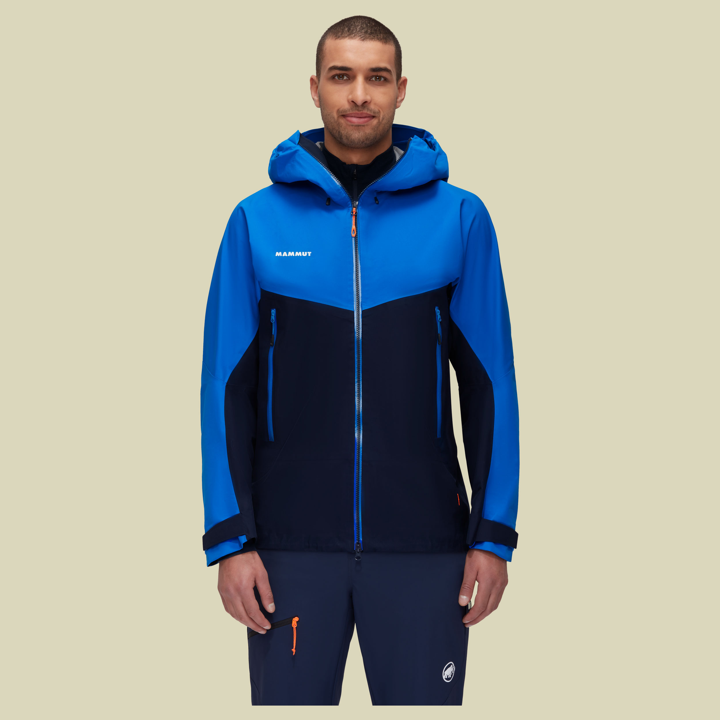 Crater HS Hooded Jacket Men Größe M  Farbe marine-ice
