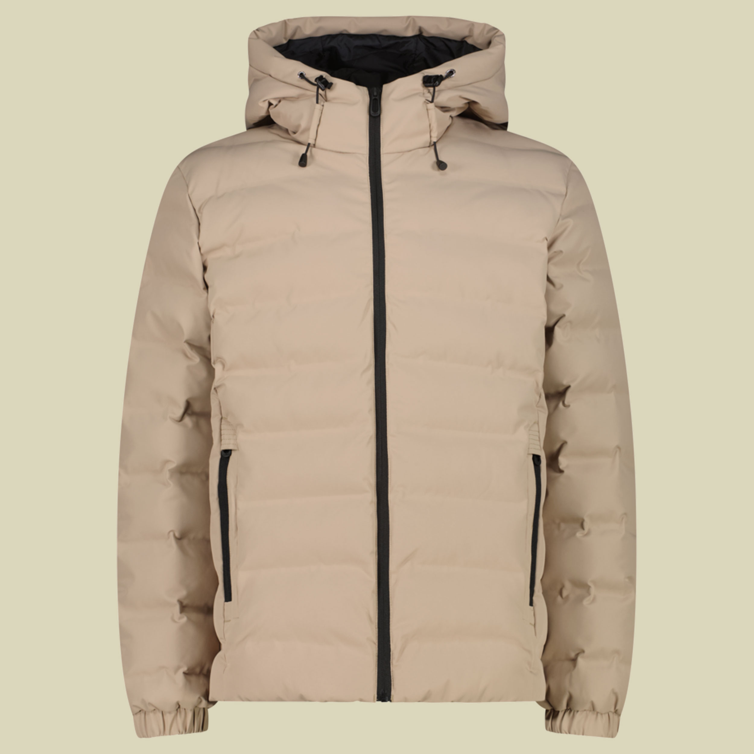 Man Jacket Fix Hood 35K3697 52 beige- teak P719