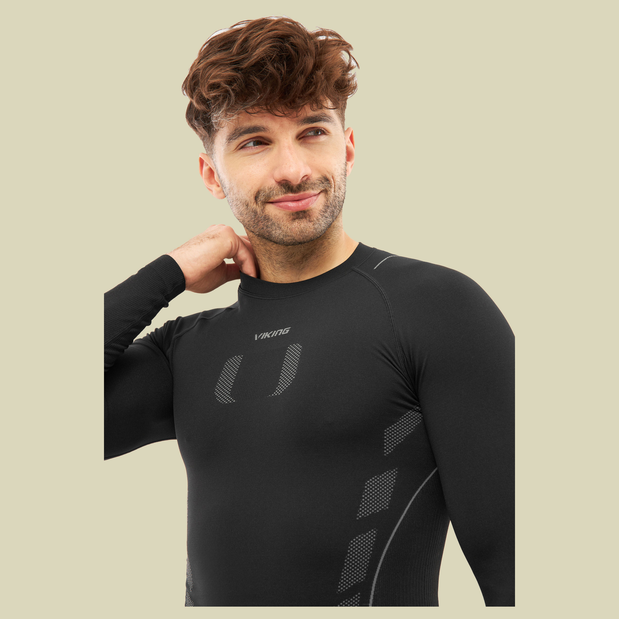 Base Layer Eiger2.0 Set Man XXL schwarz - Farbe black/grey
