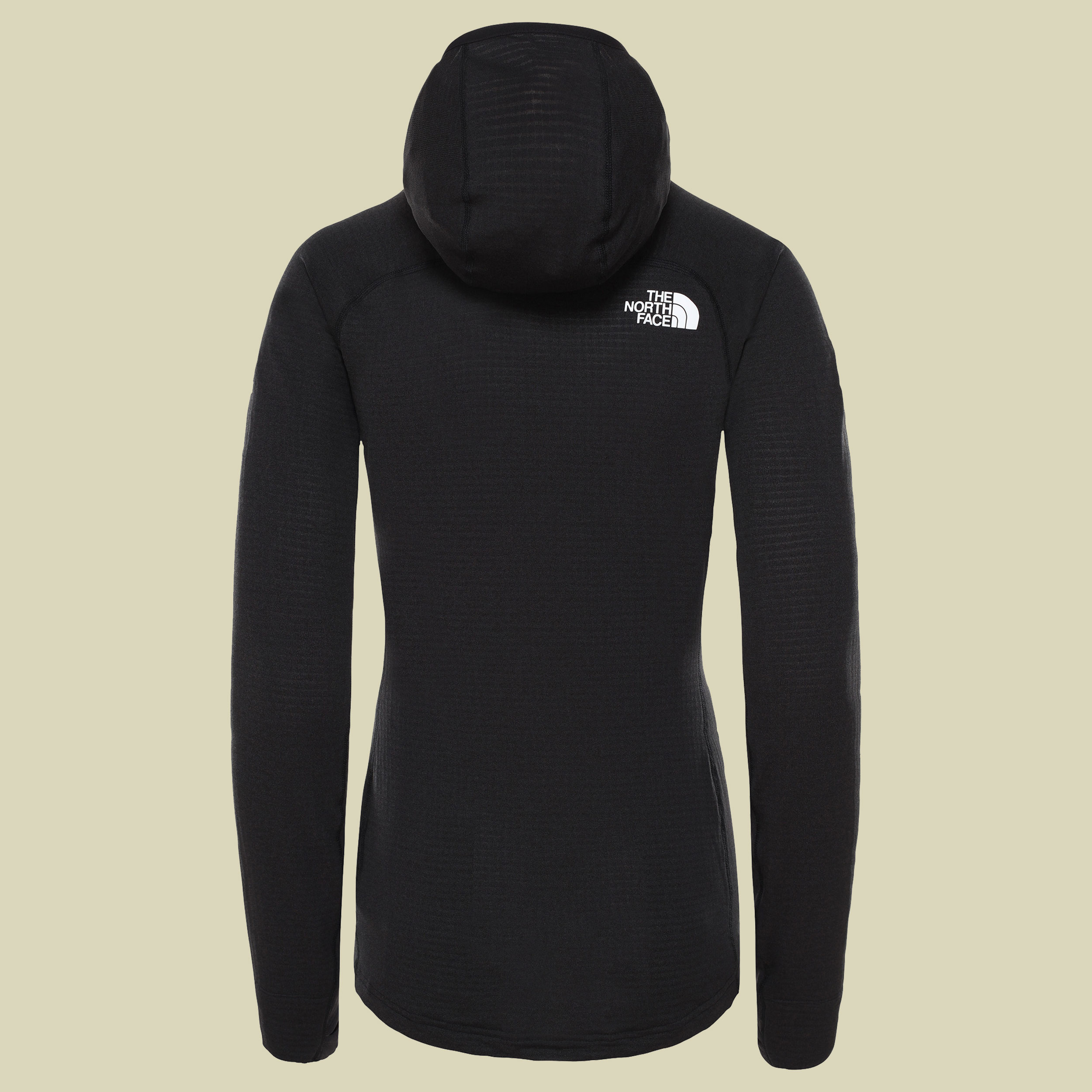 Summit L2 Power Grid LT Hoodie Women Größe L Farbe TNF black