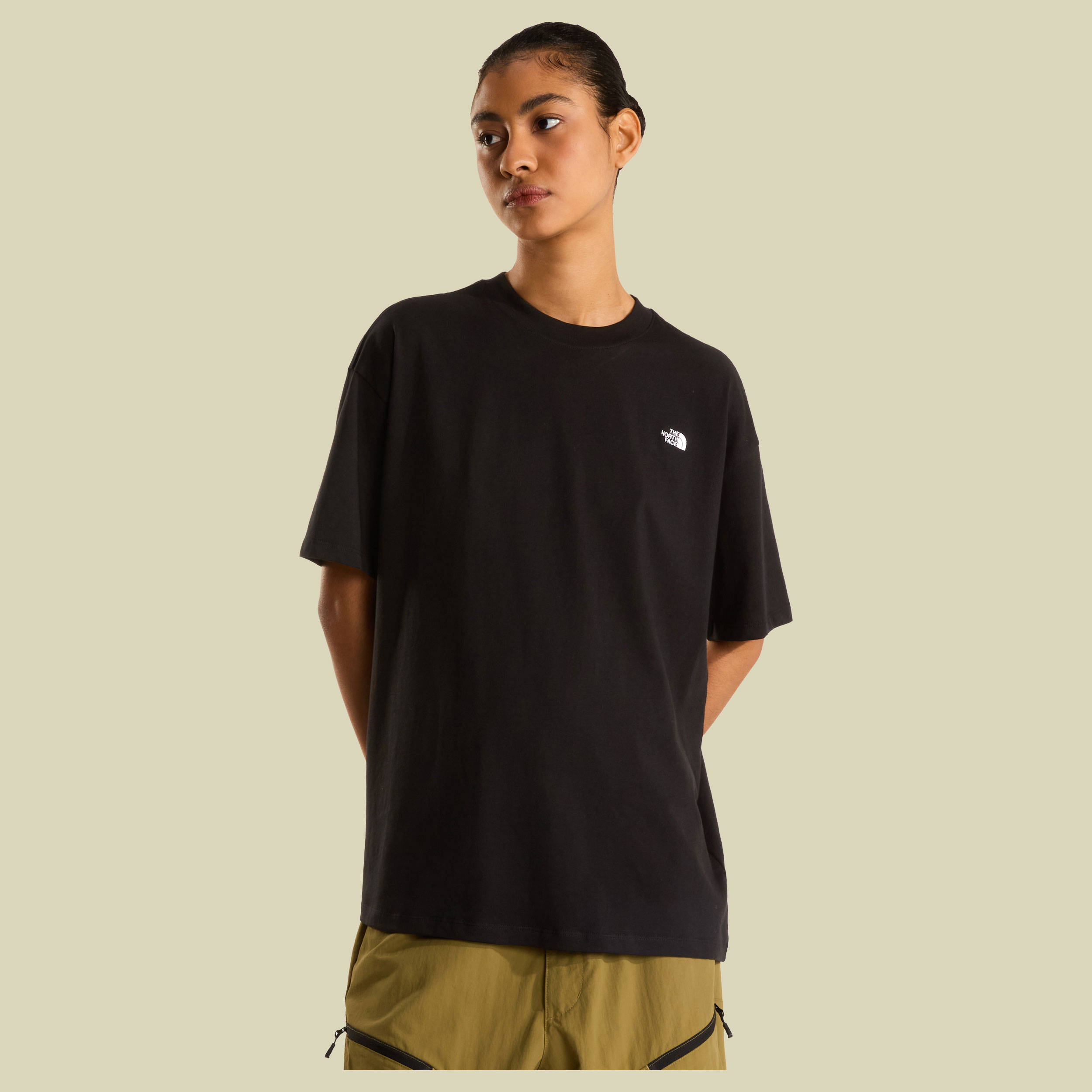 Simple Dome OS SS Tee Woman XS schwarz - Farbe TNF black