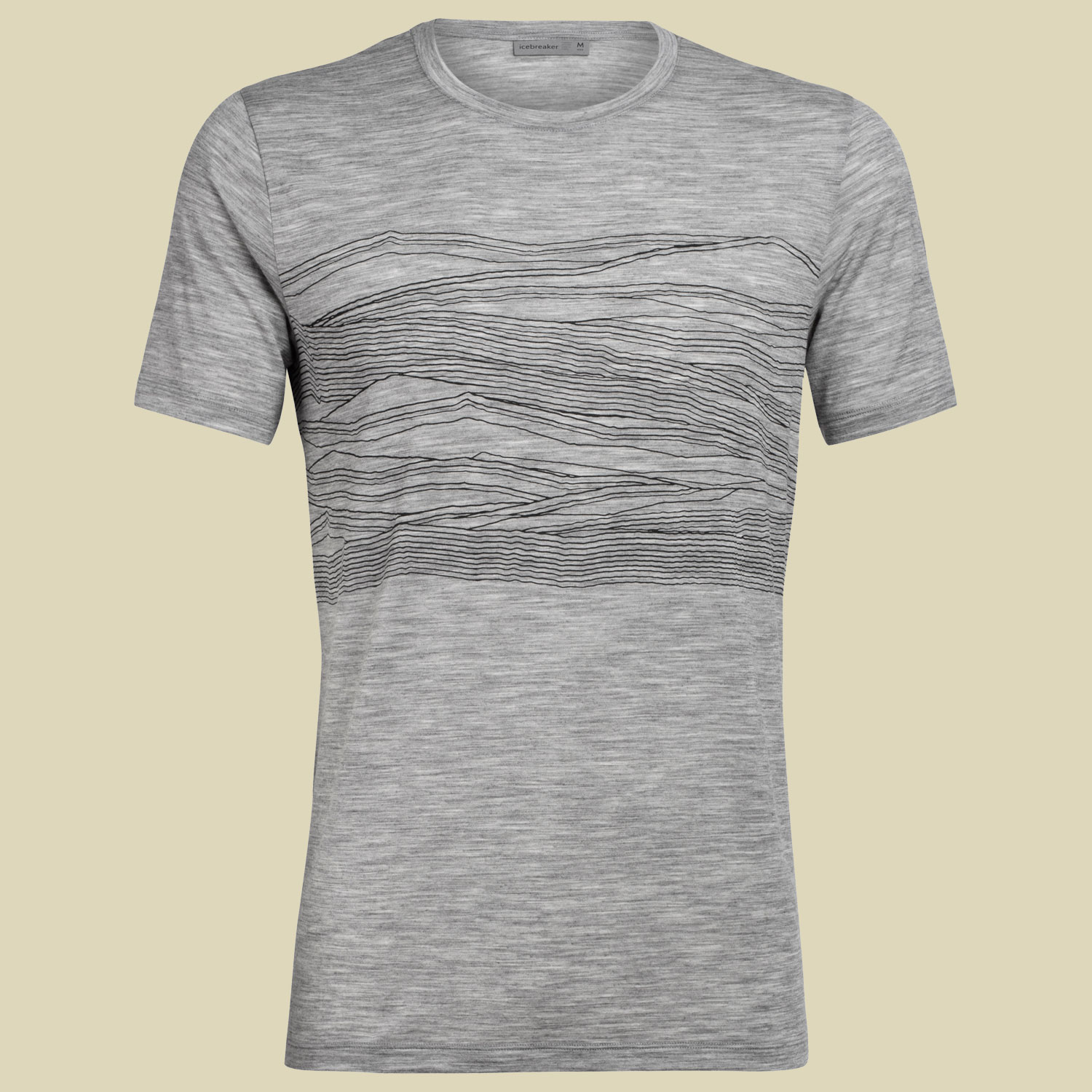 Tech Lite SS Crewe Men Artist Tees Größe M  Farbe 1000 vistas metro heather