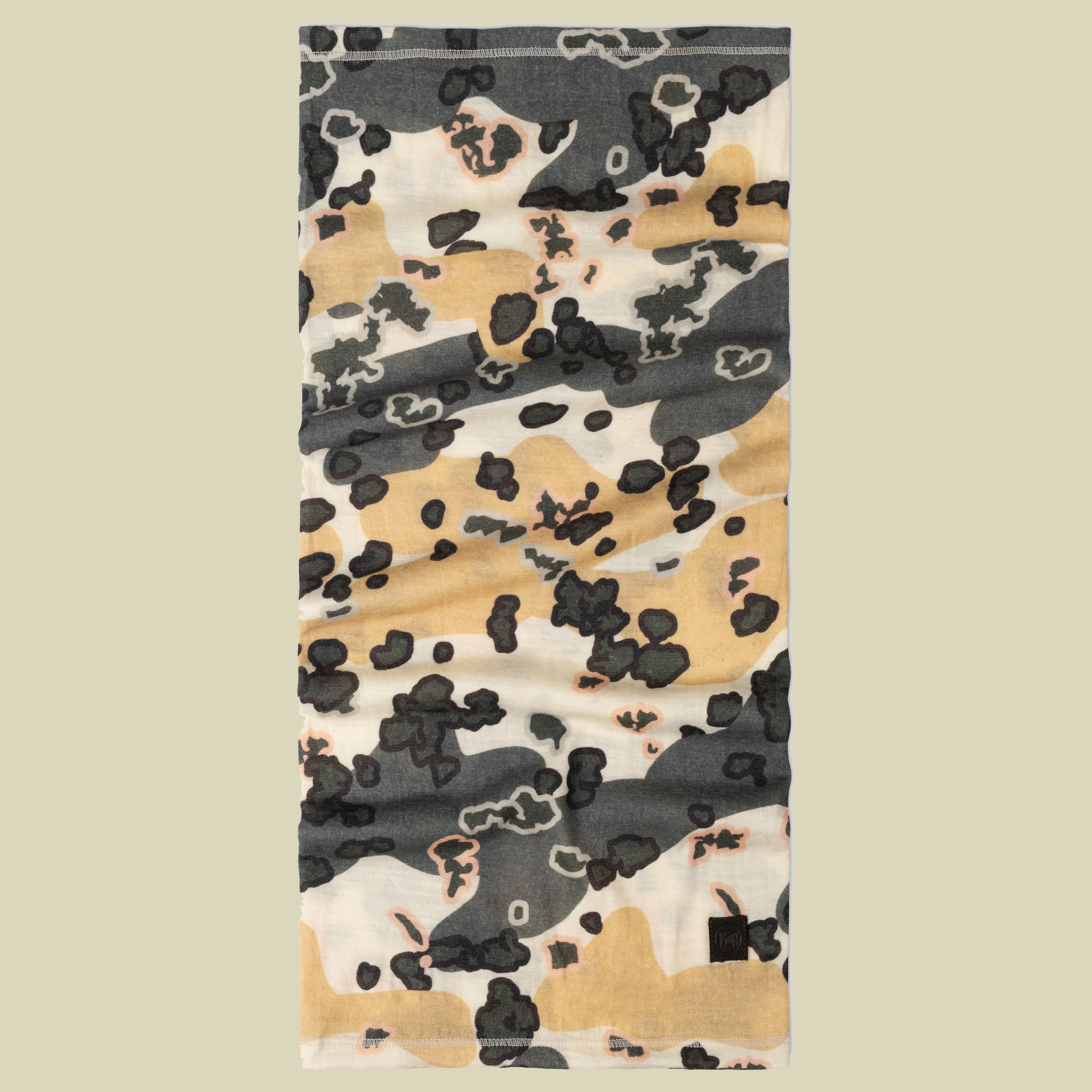 Merino Lightweight Digital Prints one size beige - ugal multi