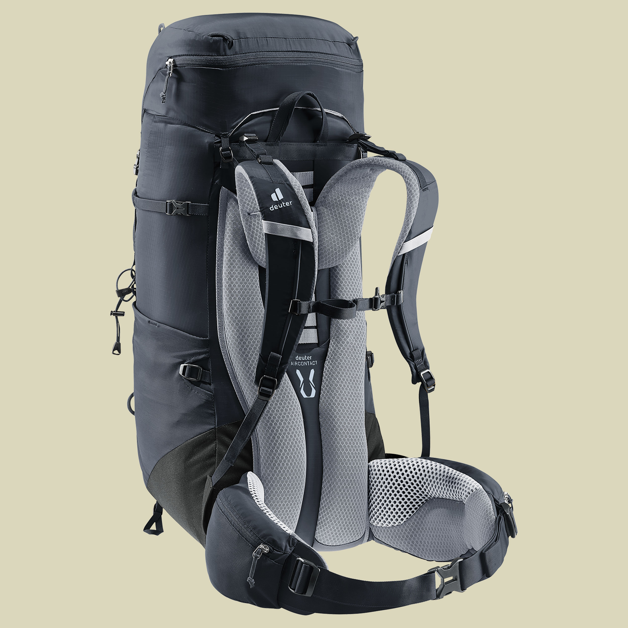 Aircontact Lite 50 + 10 schwarz 50 L + 10 l - black-graphite