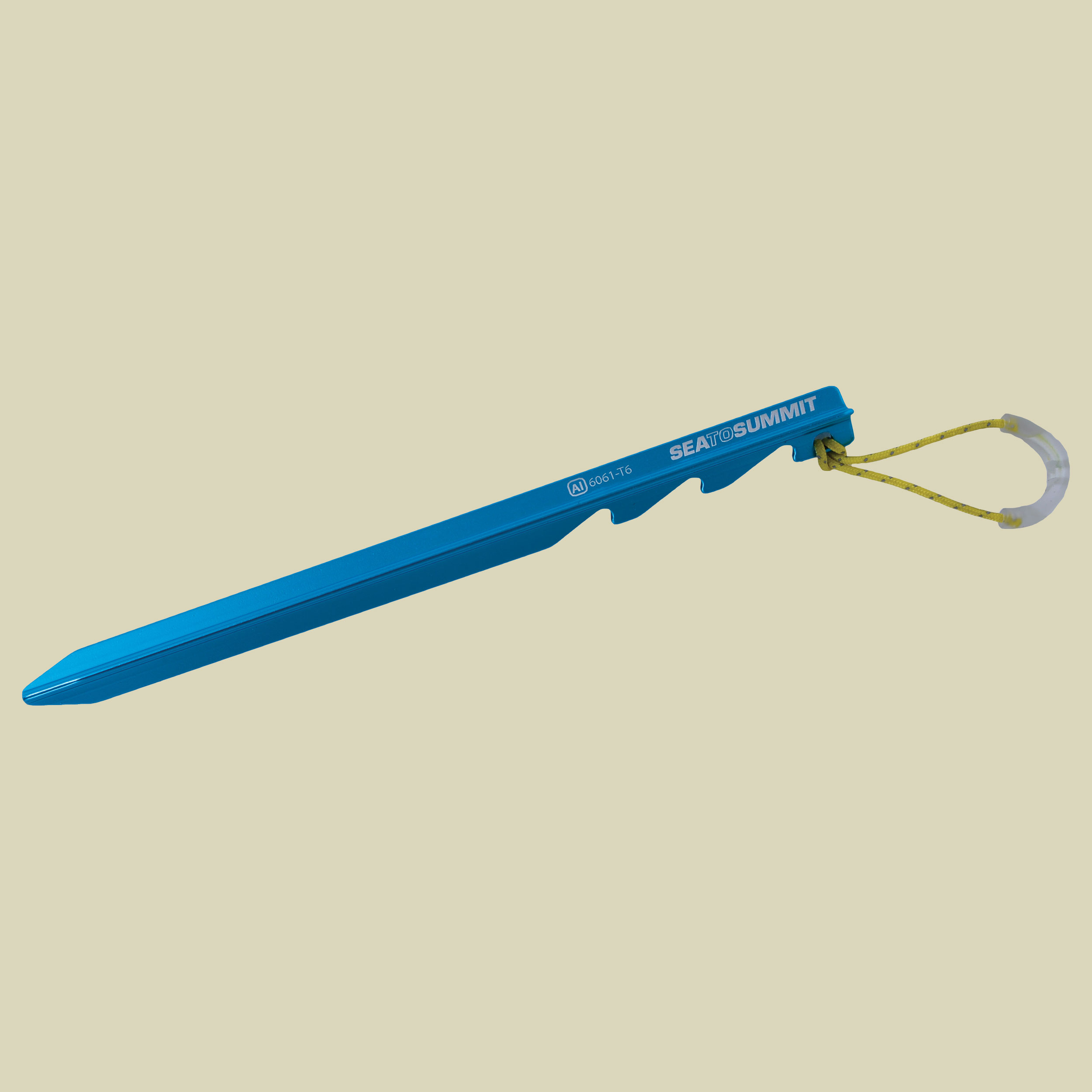 Ground Control Tent Pegs 20-er Packung Farbe blue