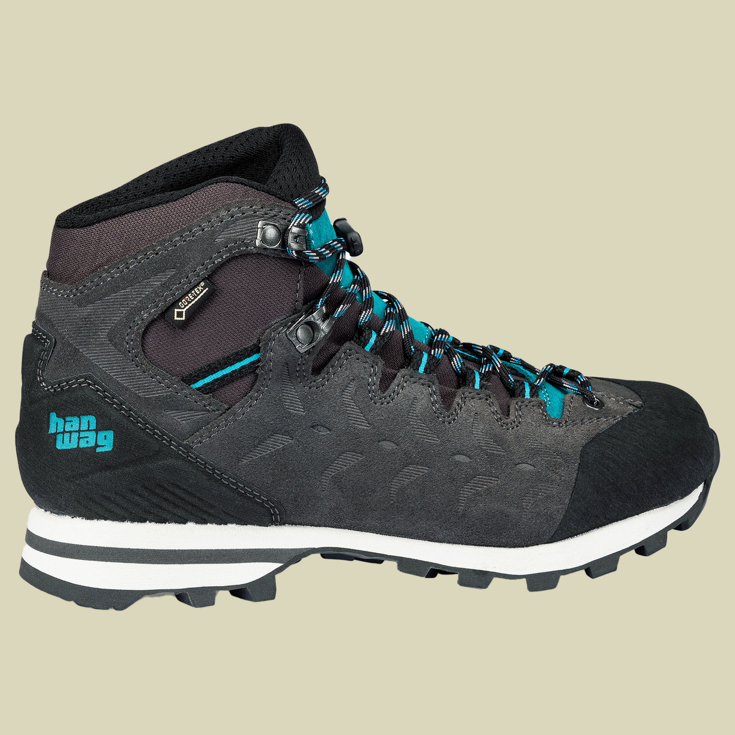 Makra Light Lady GTX Größe UK 5,5 Farbe asphalt/bluegreen