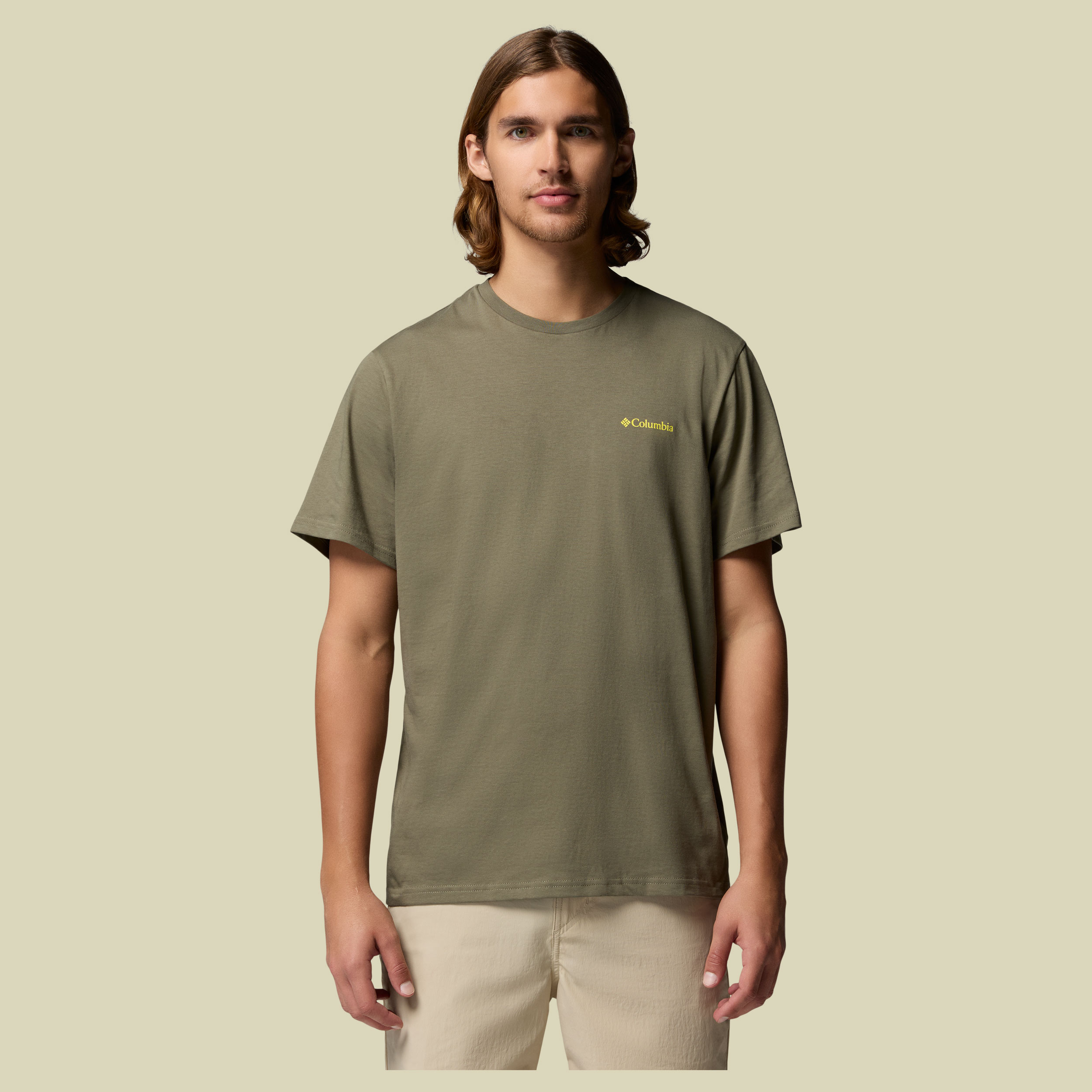 CSC Outdoor Back Graphic T-Shirt Men L grün - stone green