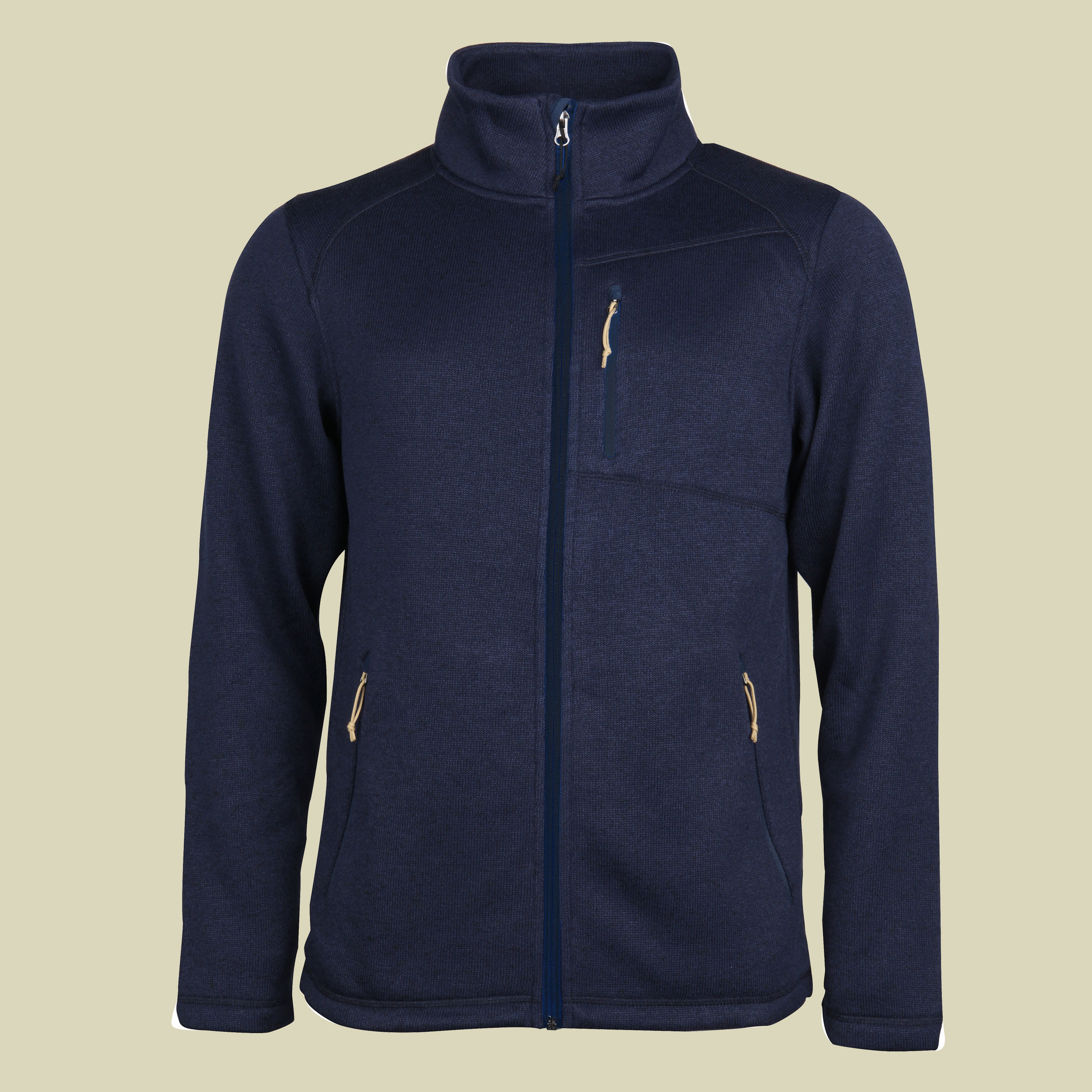 Rax 2-M Strickfleecejacke Men Größe M Farbe navy melange